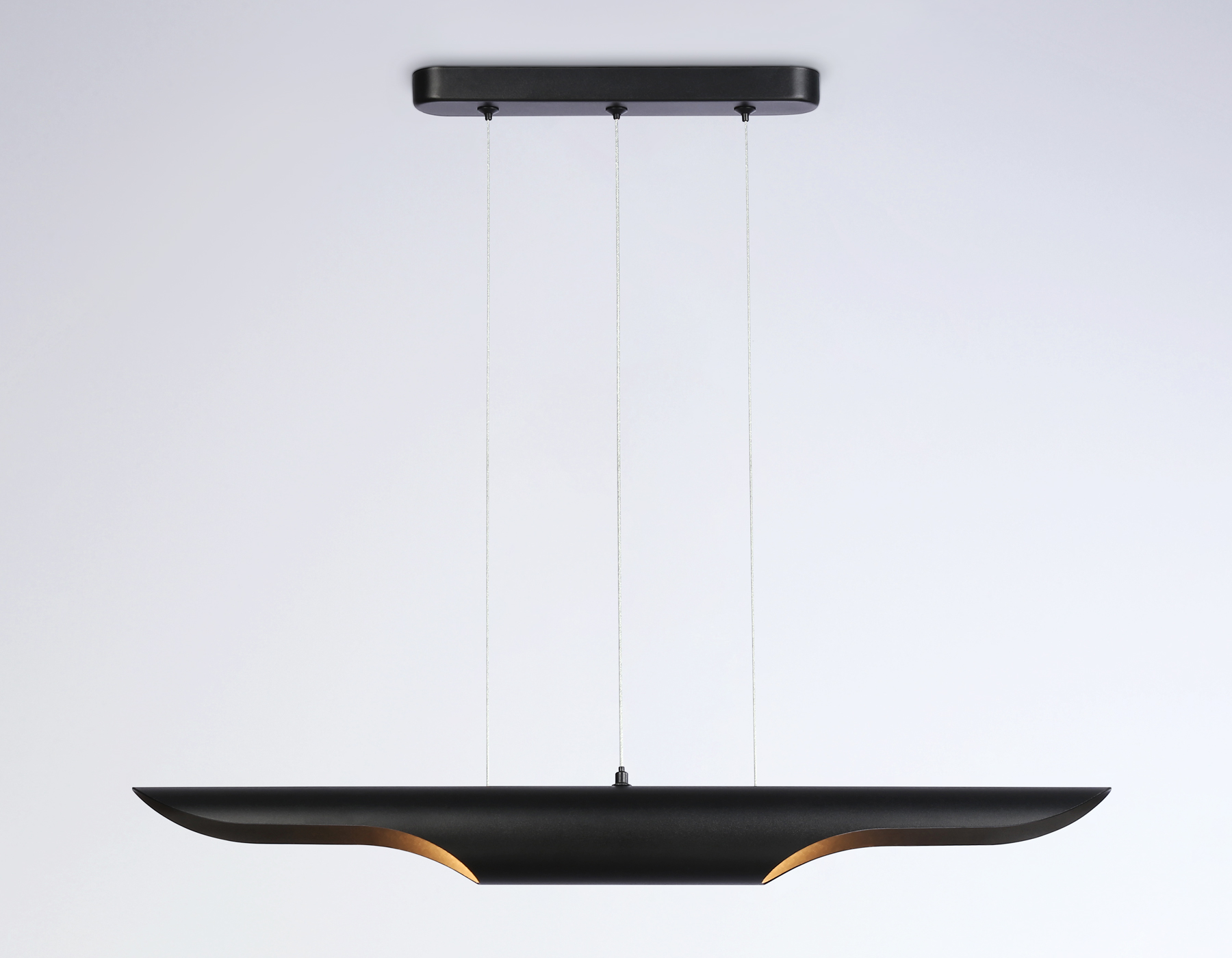 Светильник подвесной Ambrella TN5157/2 BK черный E27/2 max 40W 600*60*1100