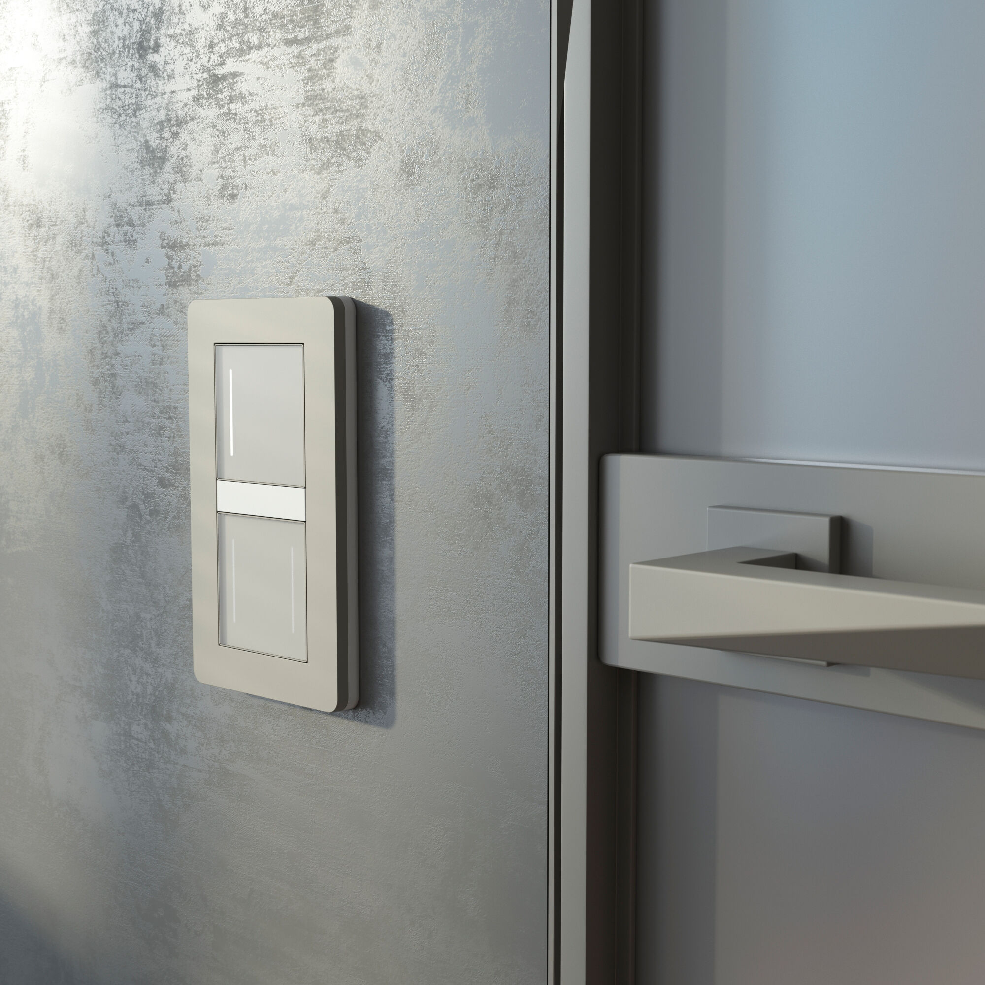 W4513641/ Умный сенсорный выключатель одноклавишный (дымчатый) W4513641