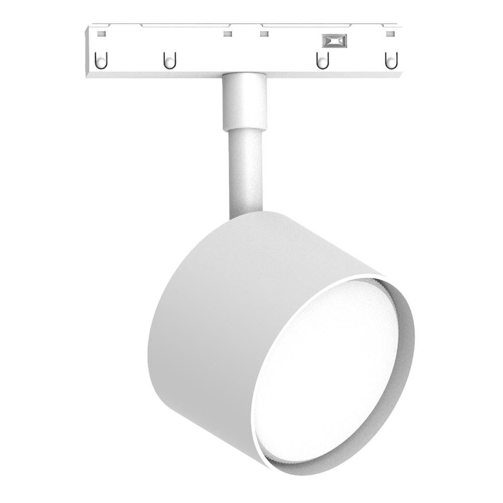 Светильник Feron AL119 трековый магнитный под лампу GX53 230В, белый Светильник Feron AL119 трековый магнитный под лампу GX53 230В, белый