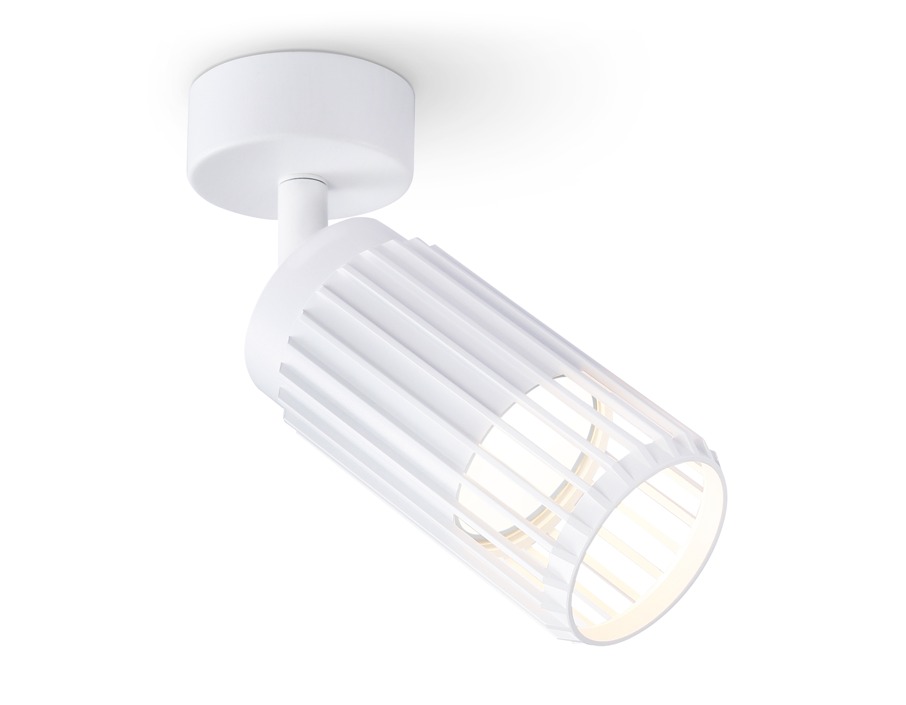 Накладной поворотный спот Ambrella TN51677 WH белый GU10 D60*120 Накладной поворотный спот Ambrella TN51677 WH белый GU10 D60*120