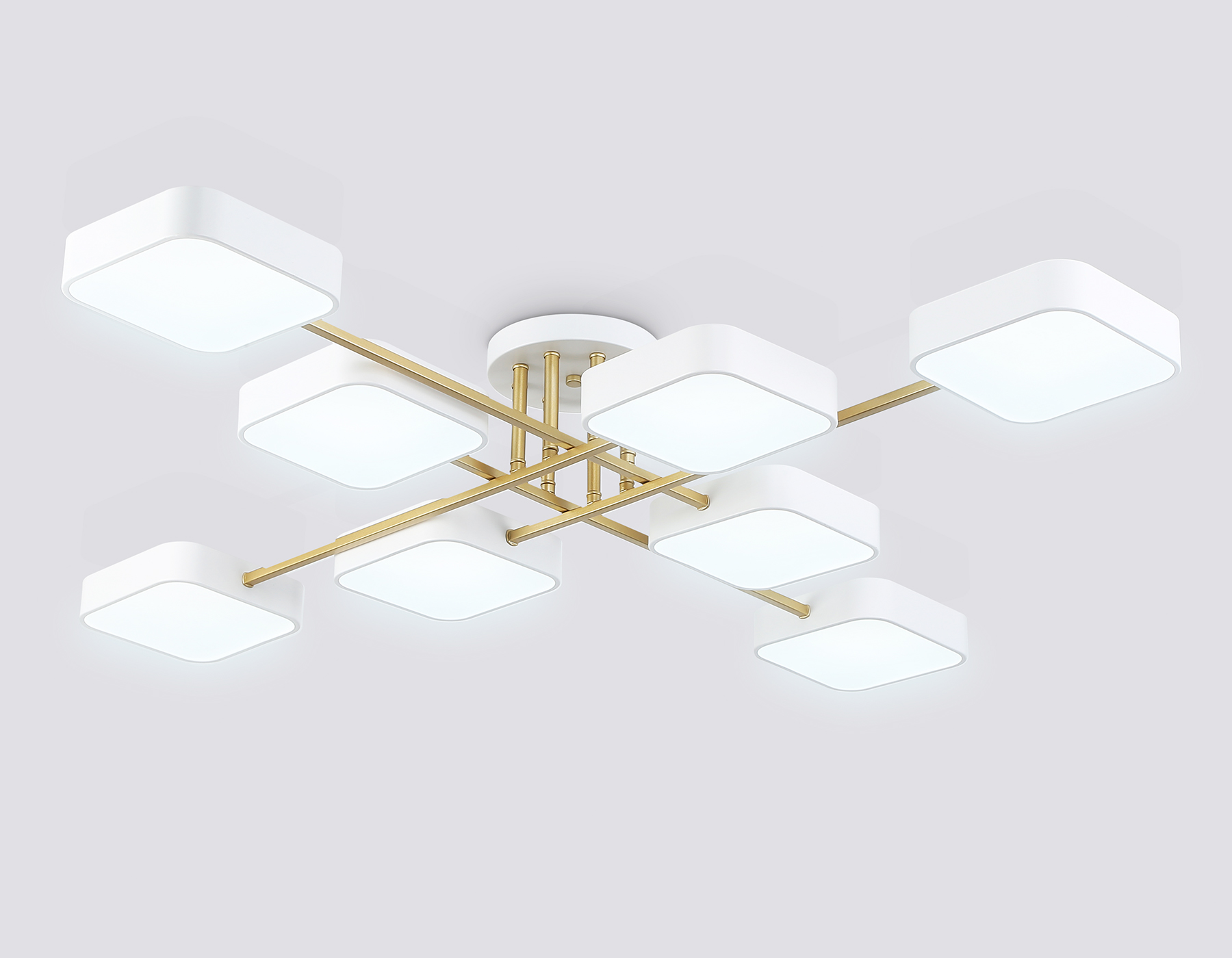 FL516346/8 WH/GD белый/золото 144W 3000-6000K 1060*1060*150 (без ПДУ) FL516346/8 WH/GD белый/золото 144W 3000-6000K 1060*1060*150 (без ПДУ)