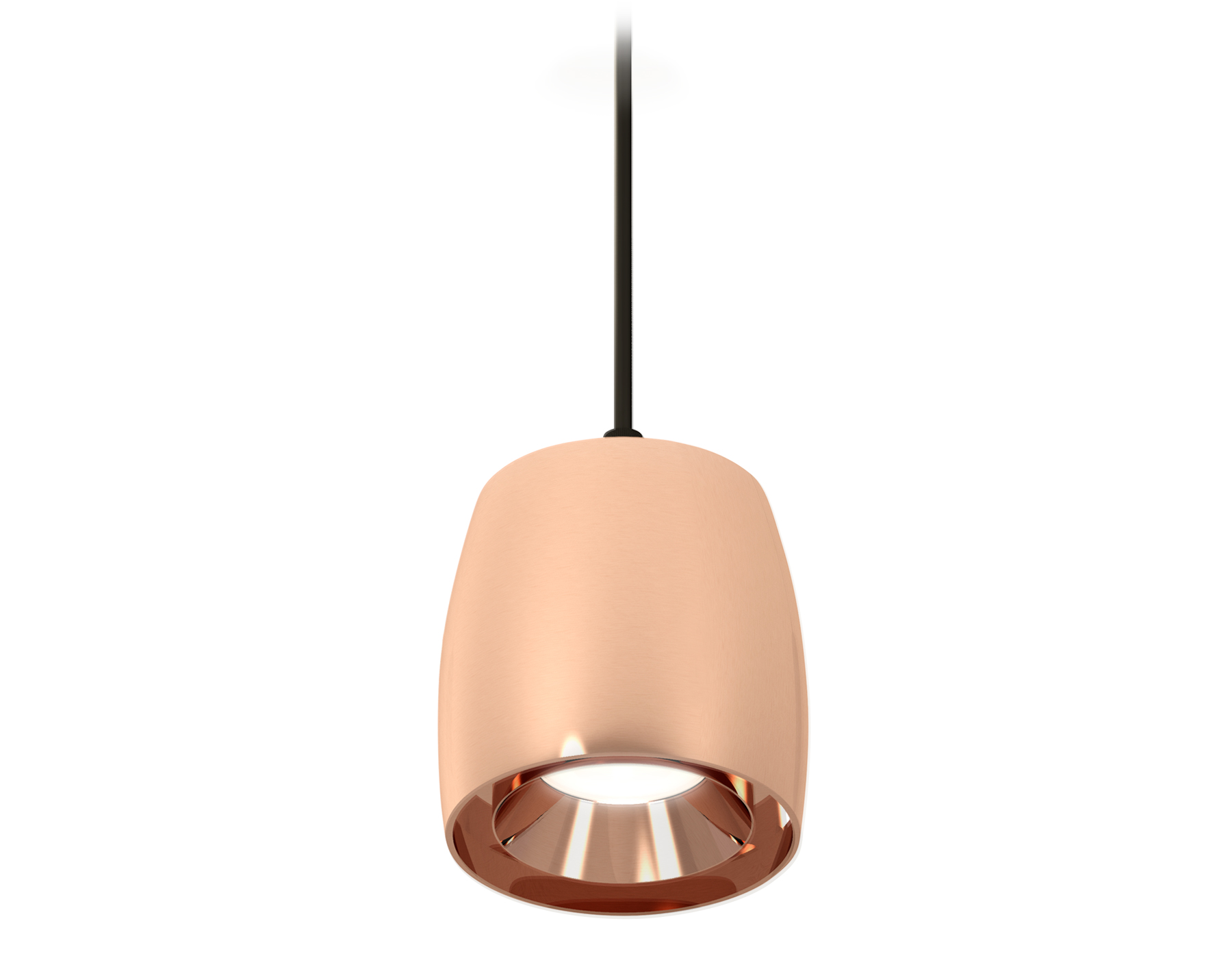 Подвесной светильник XP1144001 PPG/SBK золото розовое полированное/черный песок (A2302, C1144, N7035)