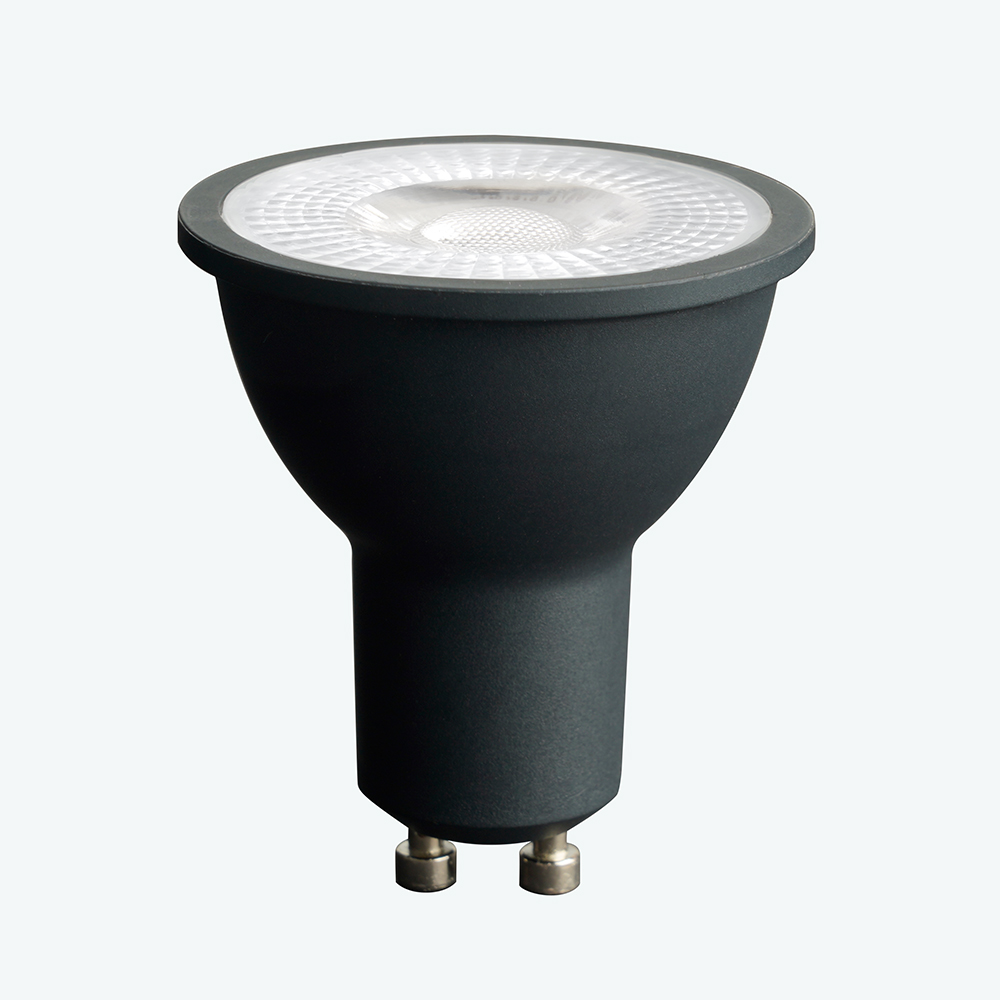 Лампа светодиодная Feron.PRO LB-1607 GU10 7W 175-265V 4000K  в черном корпусе Лампа светодиодная Feron.PRO LB-1607 GU10 7W 175-265V 4000K  в черном корпусе