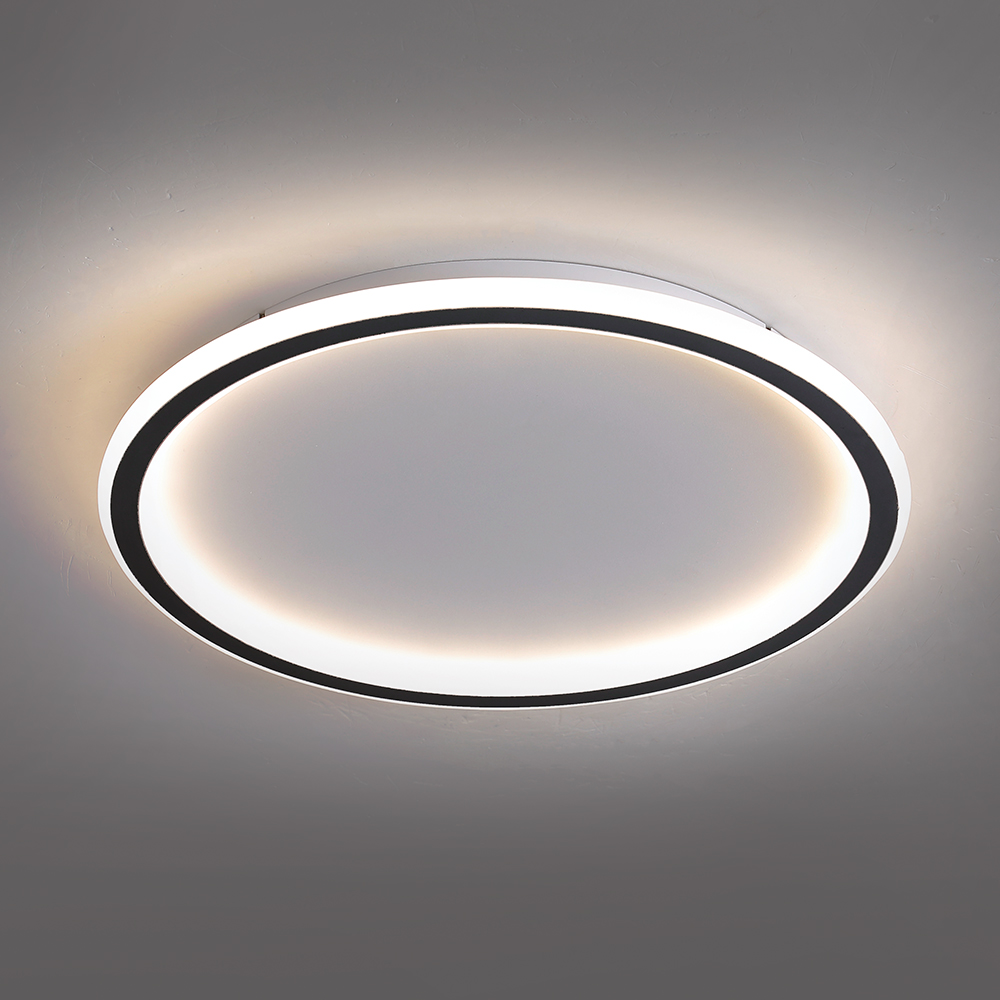 Светодиодный управляемый светильник накладной Feron AL5800 RING тарелка 80W 3000К-6500K Светодиодный управляемый светильник накладной Feron AL5800 RING тарелка 80W 3000К-6500K