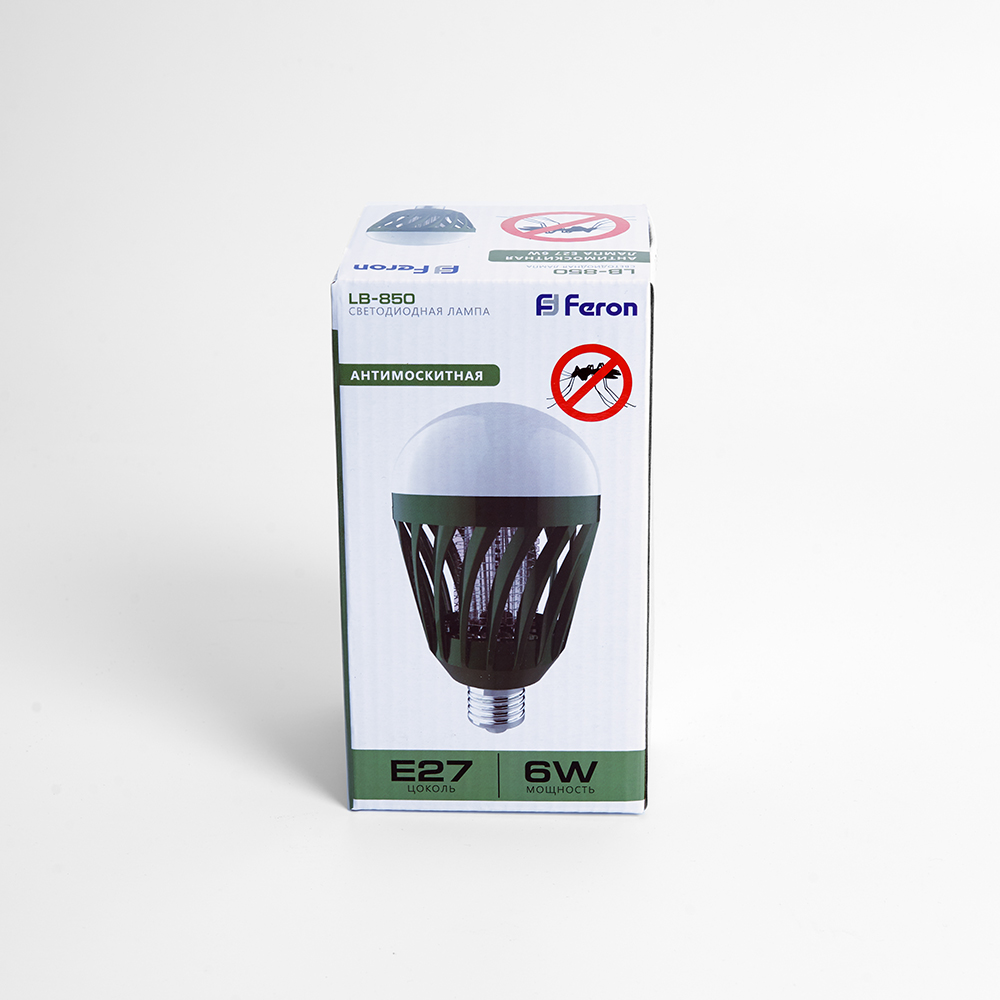 Лампа антимоскитная, цоколь Е27 Feron LB-850