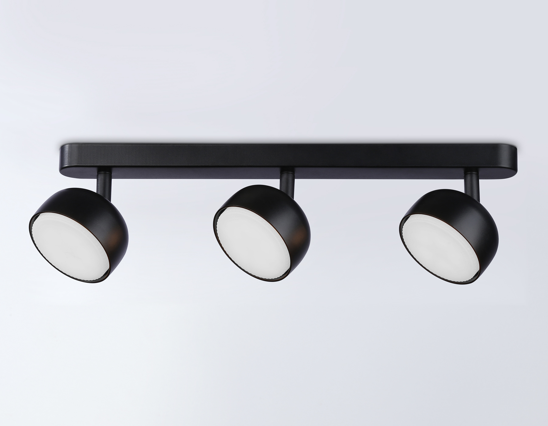 Накладной поворотный спот Ambrella TN71018/3 BK черный GX53/3 max 12W 400*80*90