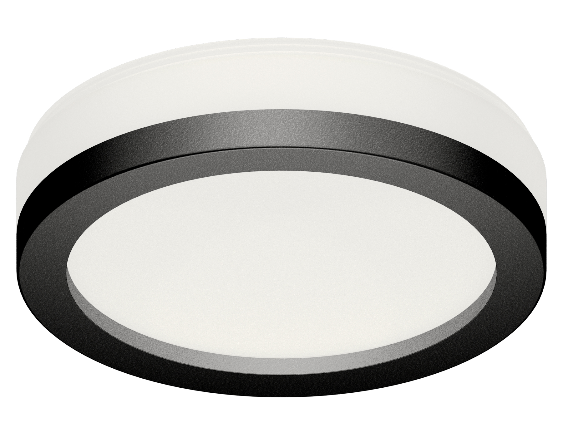 Насадка передняя для корпуса светильника Ambrella N8415 SBK/FR черный песок/белый матовый D85*H23mm Out20mm GX53