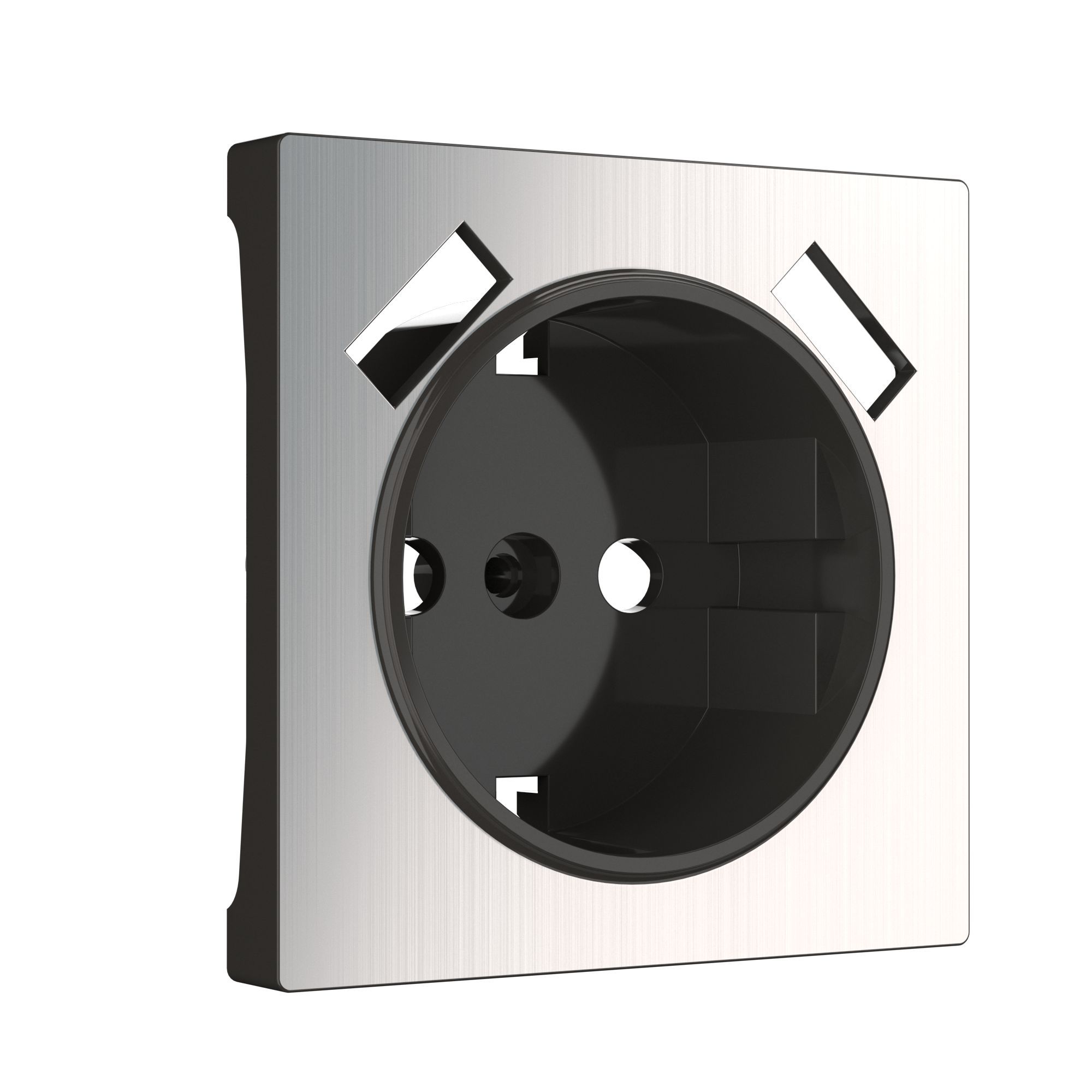 Накладка для USB розетки WERKEL (глянцевый никель) WL02-USB-CP / W1179502 / a037019