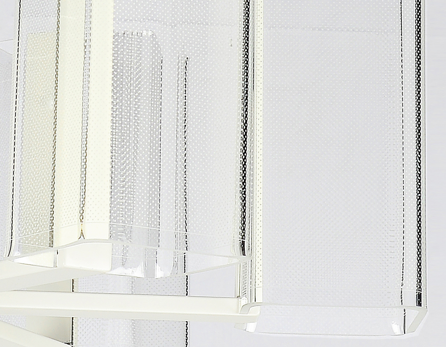 Подвесная светодиодная люстра Ambrella с пультом AK4040/6 WH белый 96W