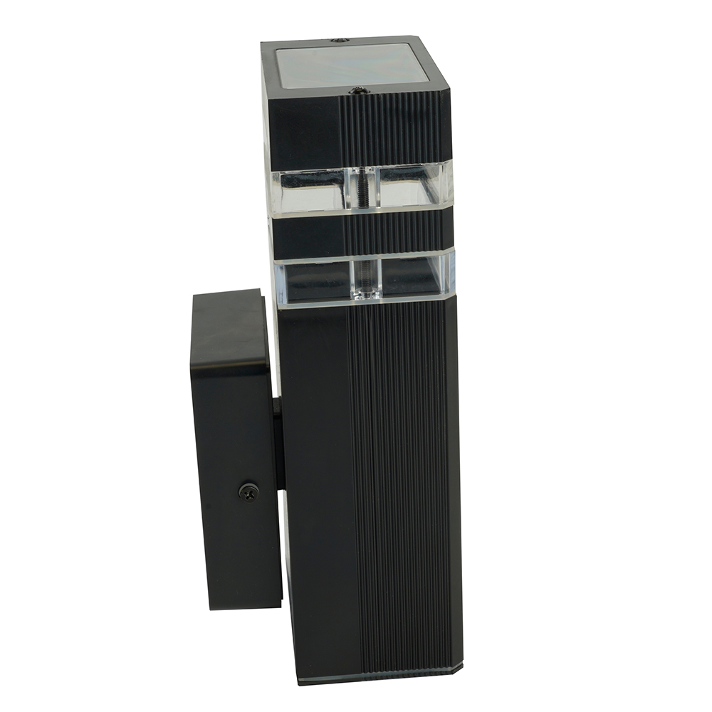 Светильник садово-парковый Feron.ONE DH0806-P, на стену вверх,  GU10 220-240V, черный пластик