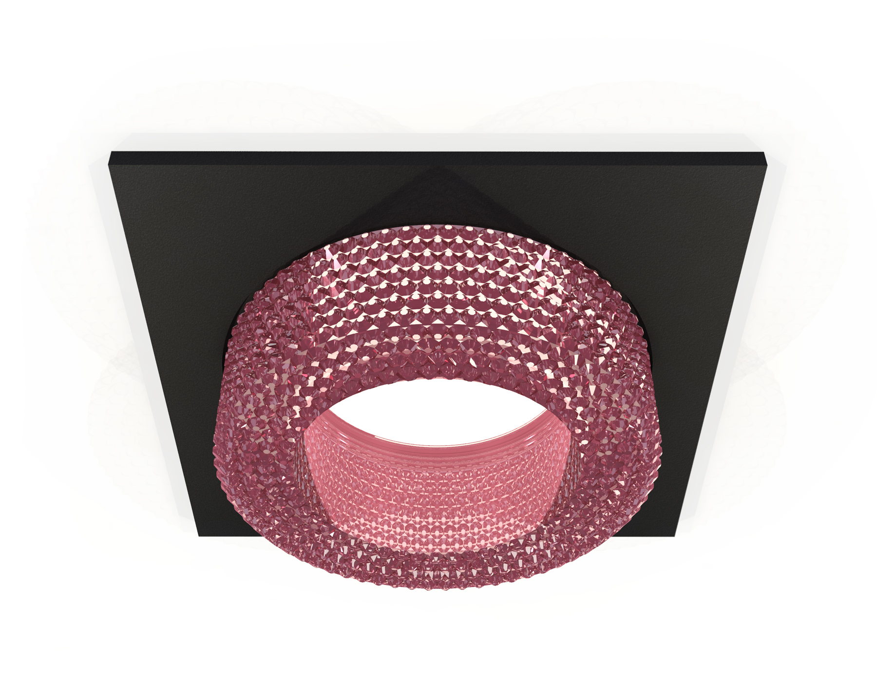Встраиваемый светильник XC7632022 SBK/PI черный песок/розовый MR16 GU5.3 (C7632, N7193)