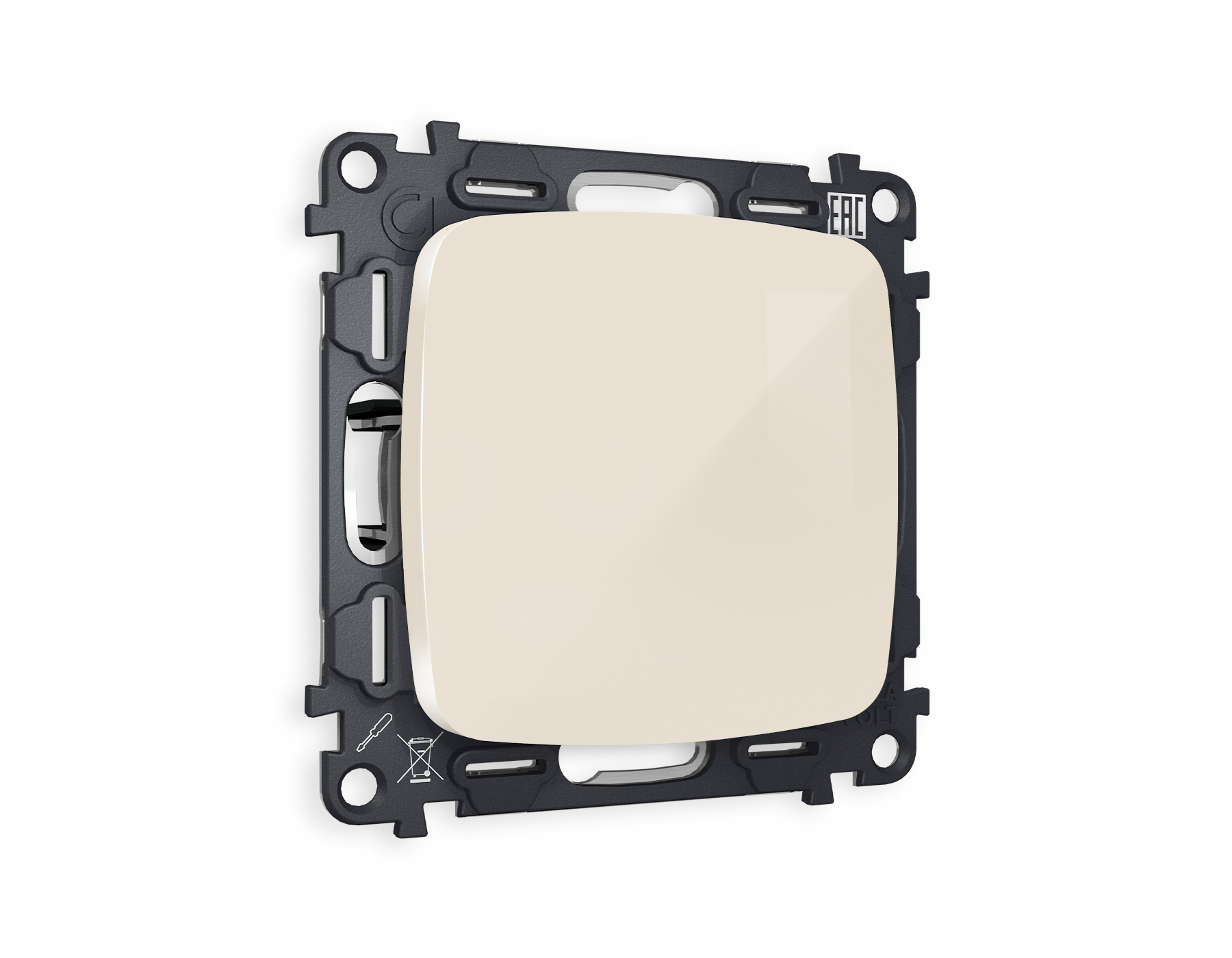 MO316010 Комплект суппорта универсального OMEGA Бежевый глянец QUANT (OP3160, VM240)