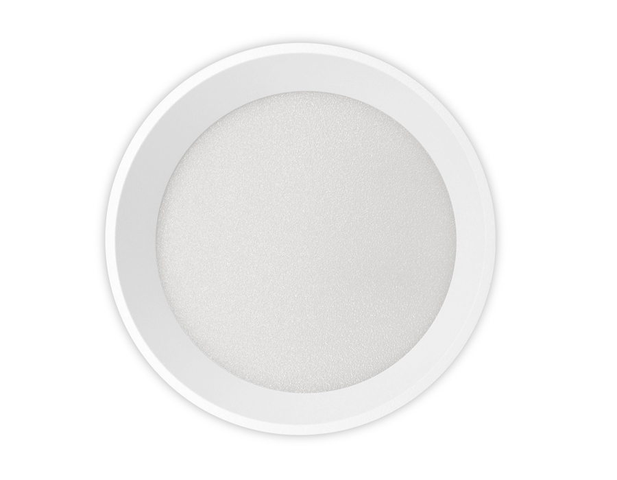 Накладной светодиодный светильник Ambrella TN280 SWH белый песок LED 4200K 9W D80*100