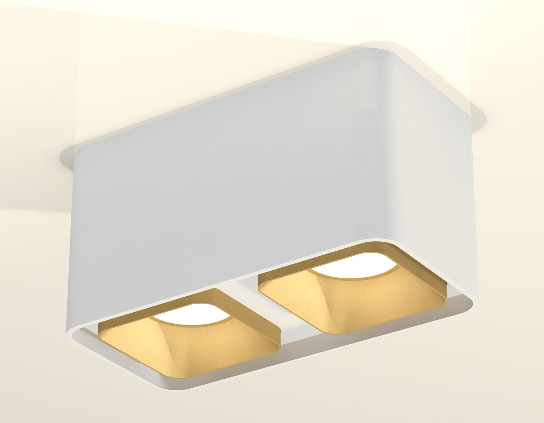 Накладной светильник XS7850004 SWH/SGD белый песок/золото песок MR16 GU5.3 (C7850, N7704)