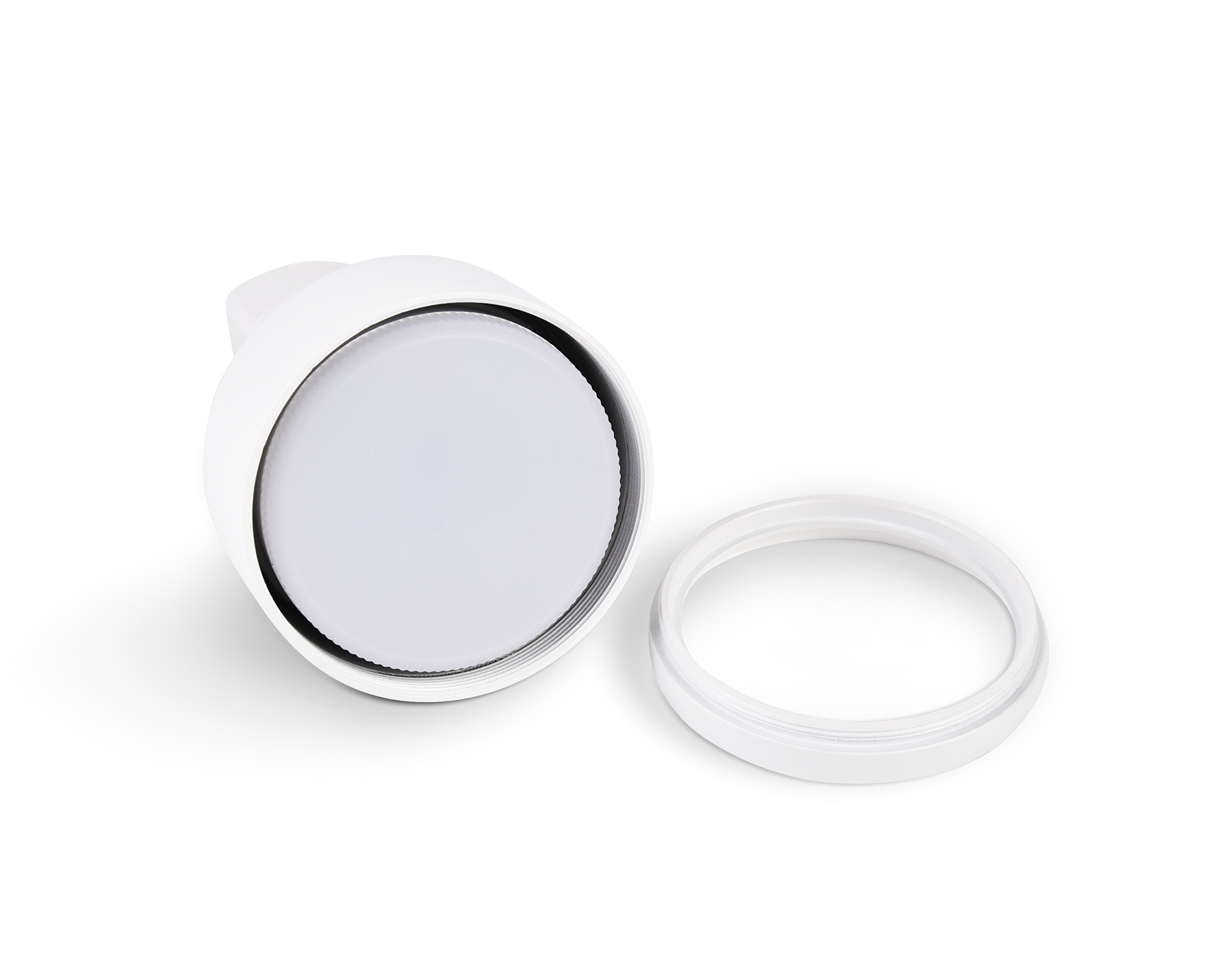 Трековый однофазный светильник со сменной лампой Ambrella GL5356 WH белый GX53 max 12W