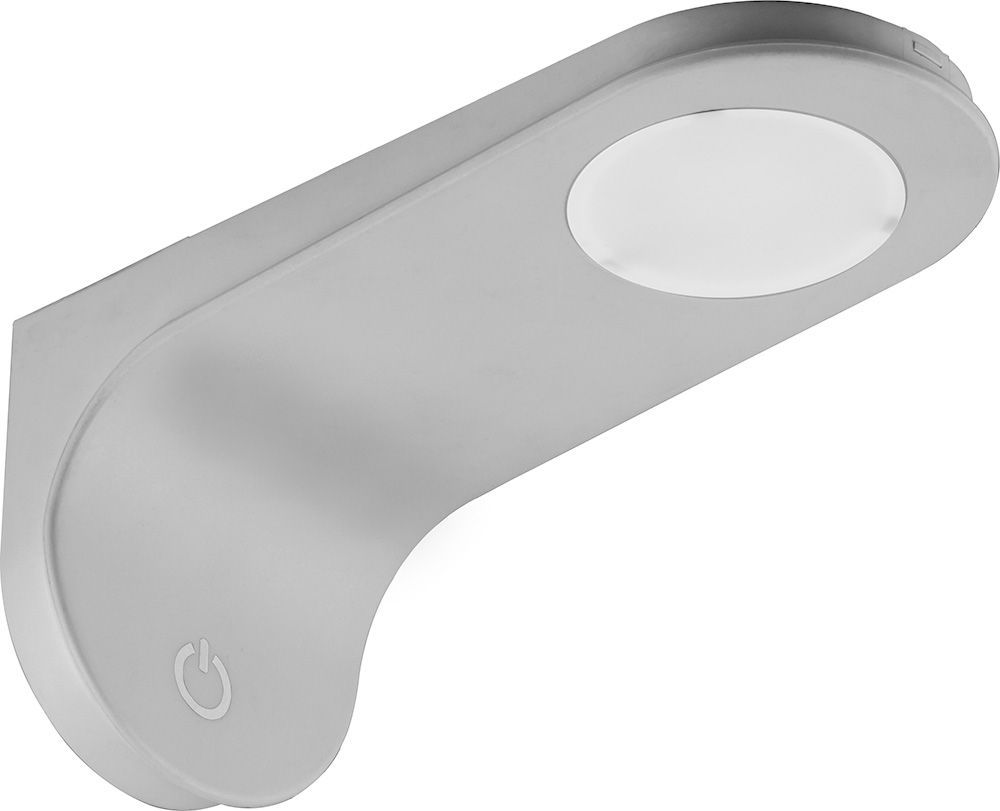 Светодиодная подсветка Feron AL8102 с сенсорным выключателем 4000K 2W, пластик, комплект 3 шт + блок питания