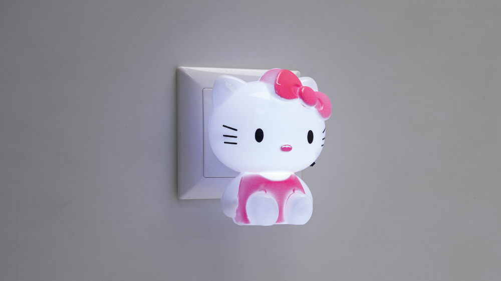 Светильник ночник Feron FN1135 0.3W 230V, белый