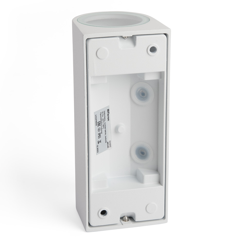 Светильник садово-парковый Feron DH015,на стену, 2*GU10 230V, серый Светильник садово-парковый Feron DH015,на стену, 2*GU10 230V, серый