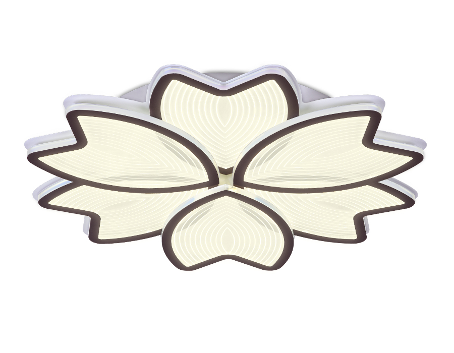 Потолочный светодиодный светильник Ambrella с пультом AK4305 кофе 117W 510*500*80