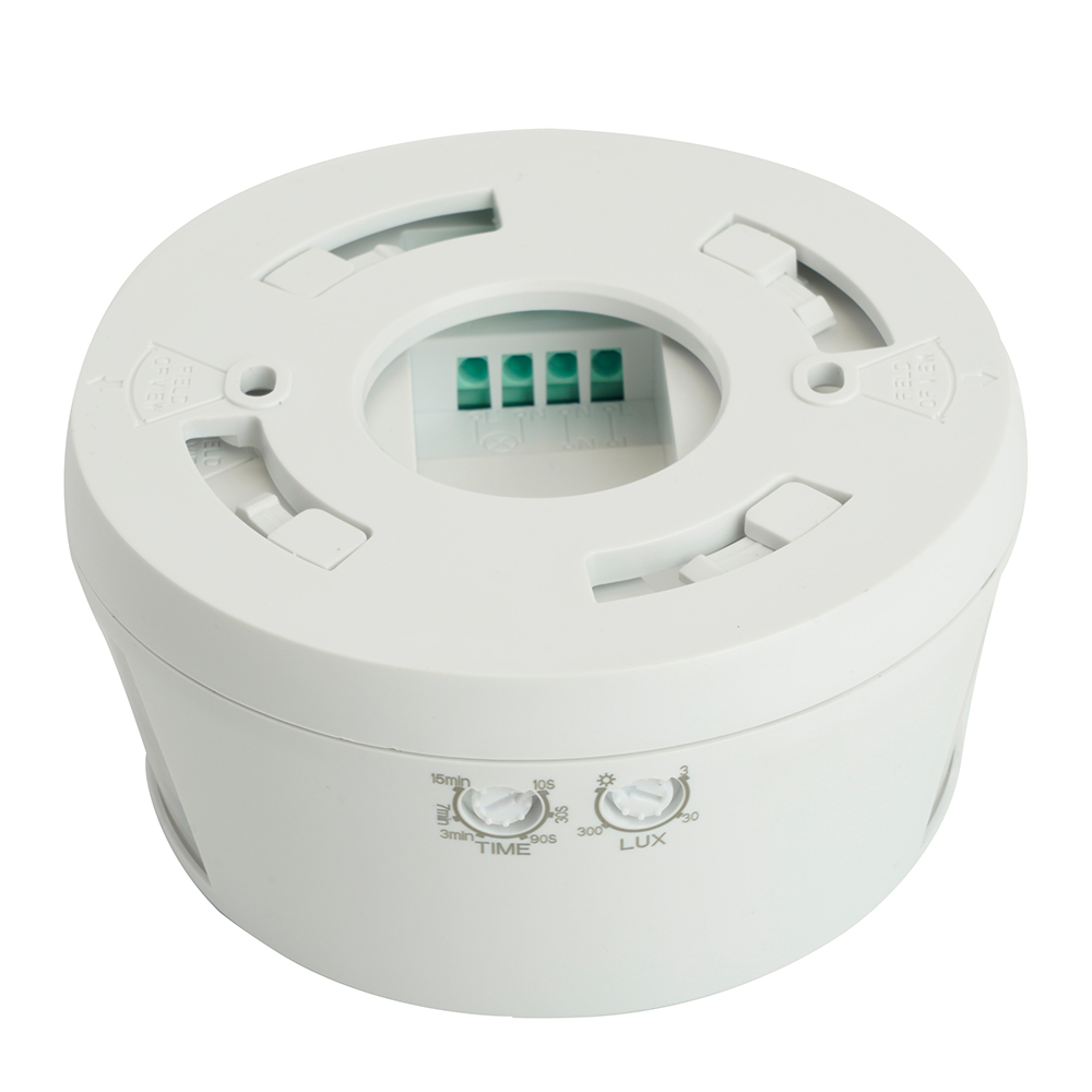 Датчик движения 2000W 30m  120° 360°(верт.) белый SEN19