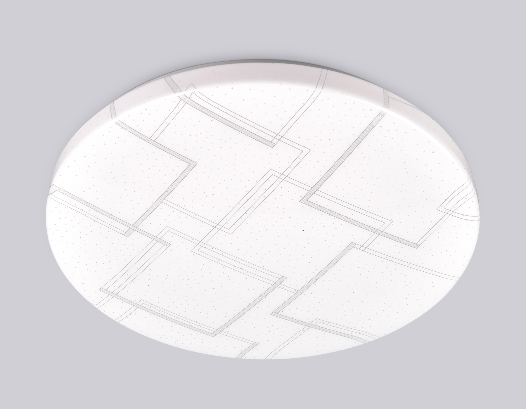 Потолочный LED светильник FZ1032 WH белый 30W 6400K D370*55 (Без ПДУ)