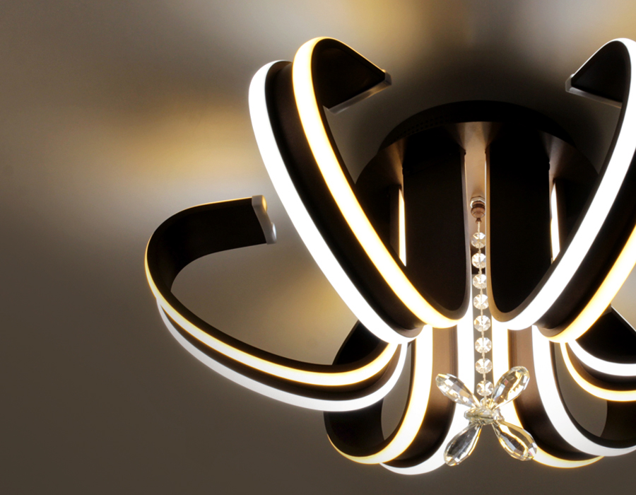 Светильник Ambrella FL140/6 CF 132W 550*550*250 (ПДУ РАДИО 2.4)