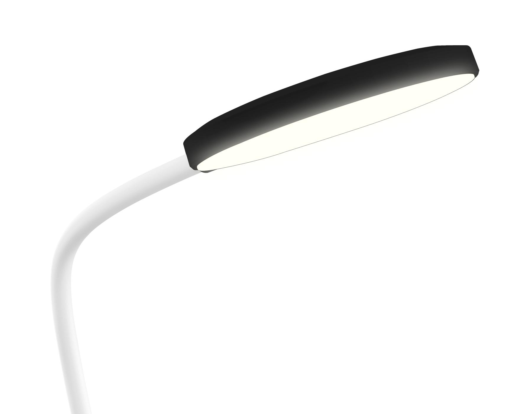 Настольная LED лампа DE601 BK/WH черный/белый LED 2800-6500K 5W