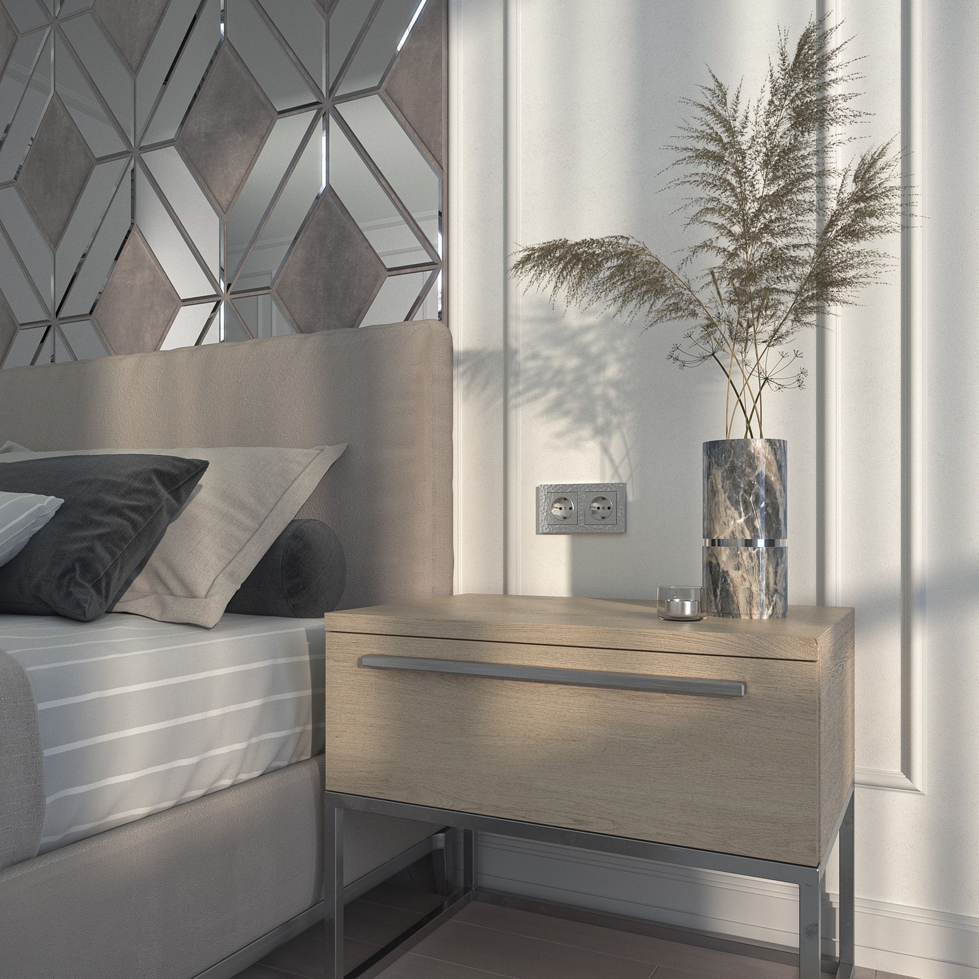 Рамка на 2 поста Werkel Hammer (серебряный) / W0022406 / a052516