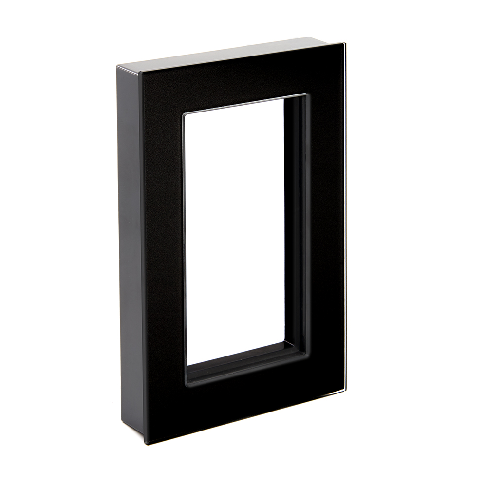 Рамка  2-местная (без перемычки) STEKKER, GFR00-7012-05, серия Катрин, черный