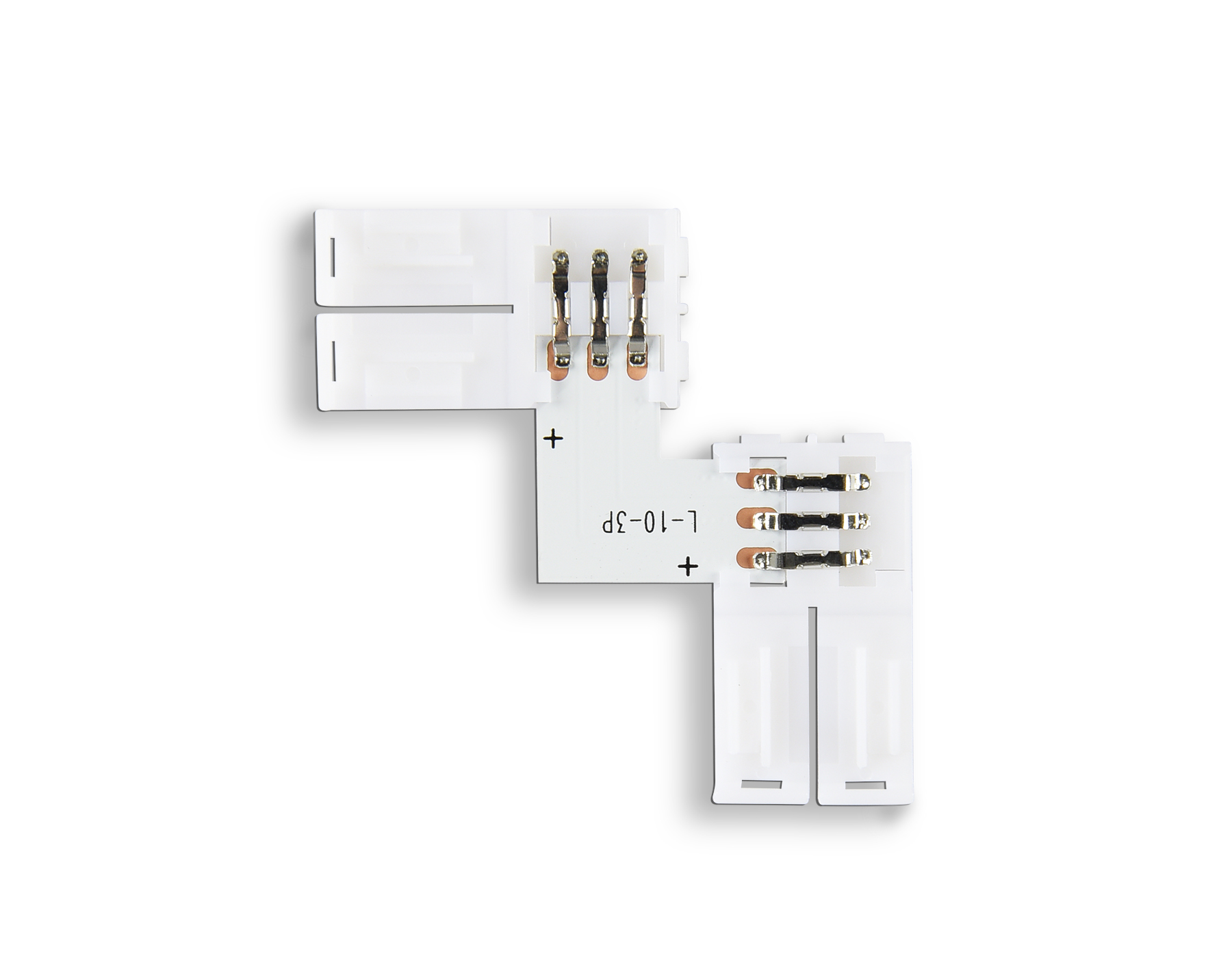 GS6651 Соединитель угловой L 5050 12/24V (3 конт.) (10шт)