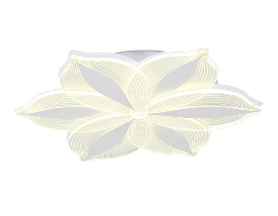 Потолочный светодиодный светильник Ambrella с пультом AK4315 белый 85W 520*450*80