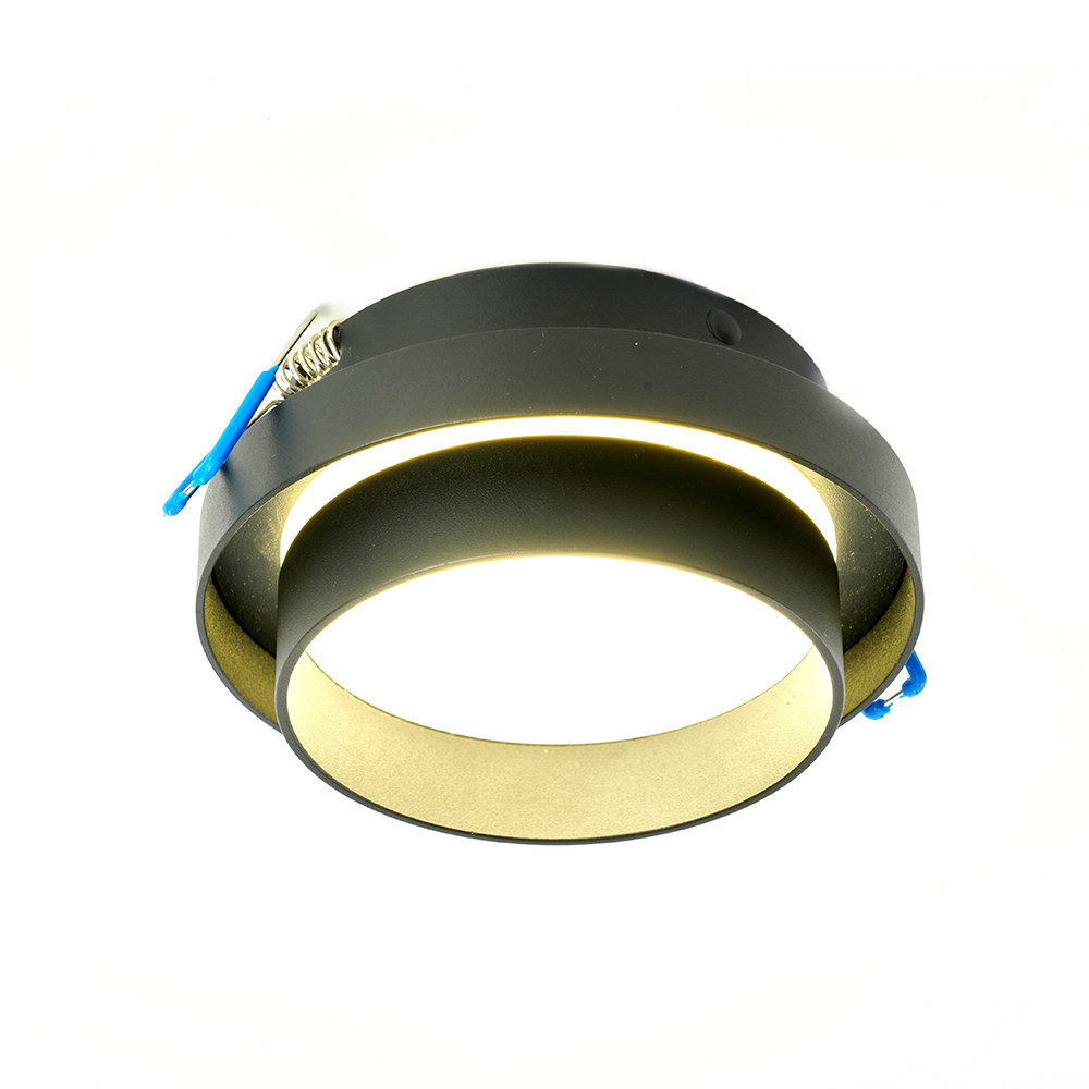 Светильник встраиваемый Feron DL508 потолочный GX53 черный