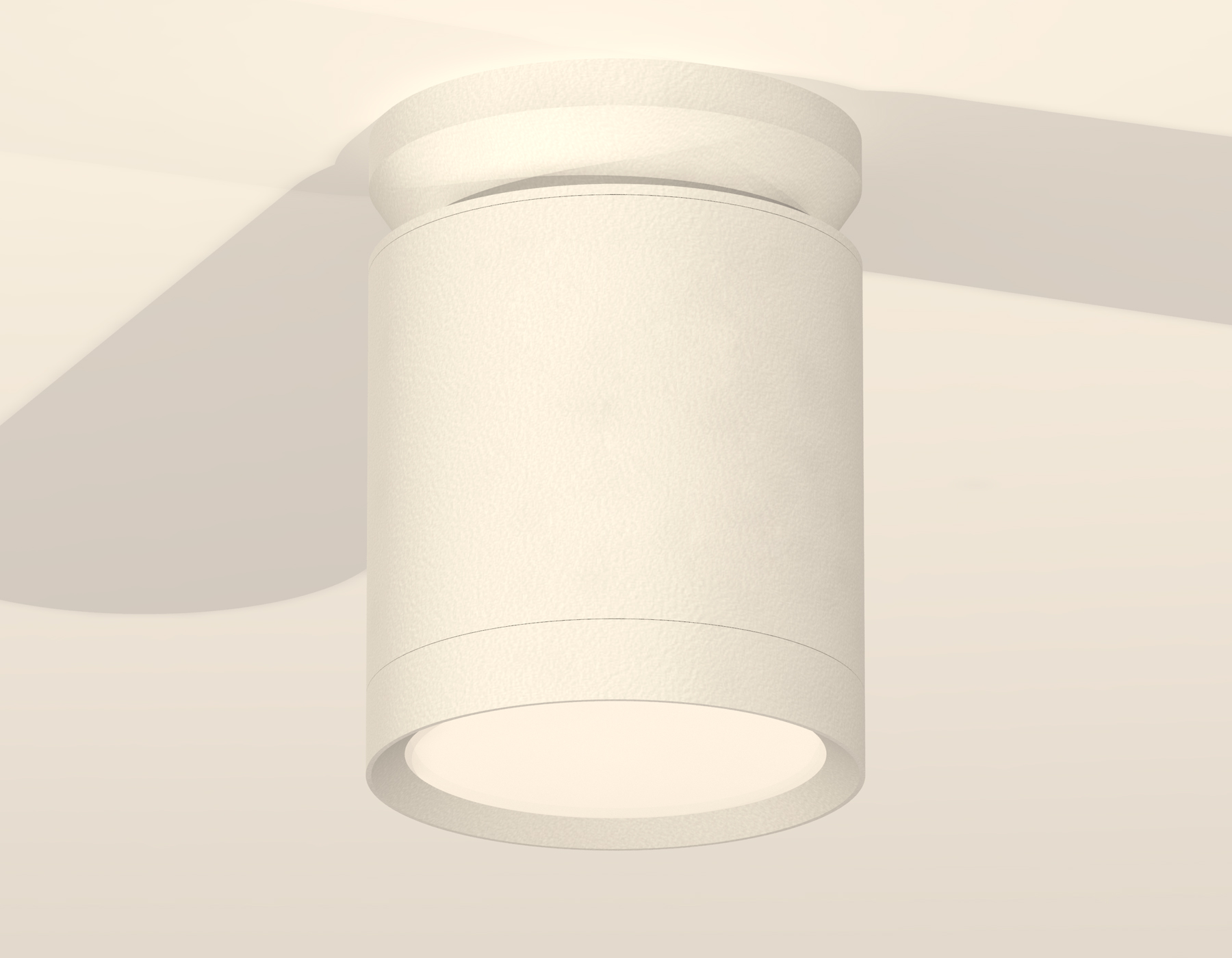 Накладной светильник XS8141015 SWH белый песок GX53 (N8901, C8141, N8112)