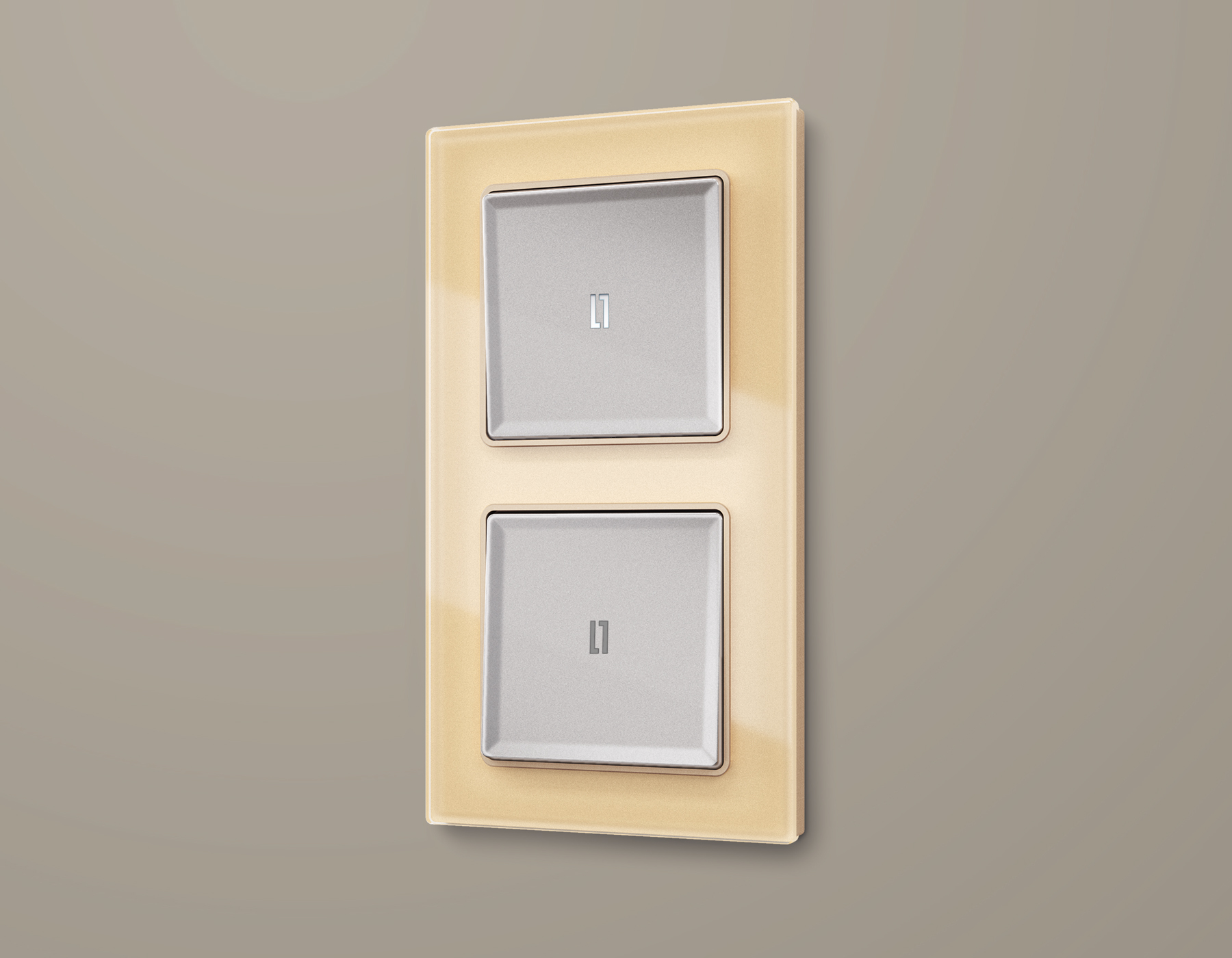 AF330602 Рамка ALFA Platos (Шампань Стекло органическое) 2-ая