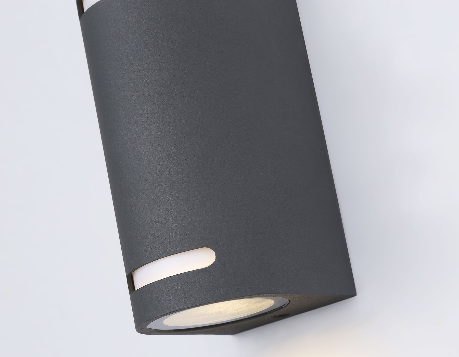 Уличный настенный светильник ST3741/2 GR серый IP54 GU10/2 max 35W 150*68*92