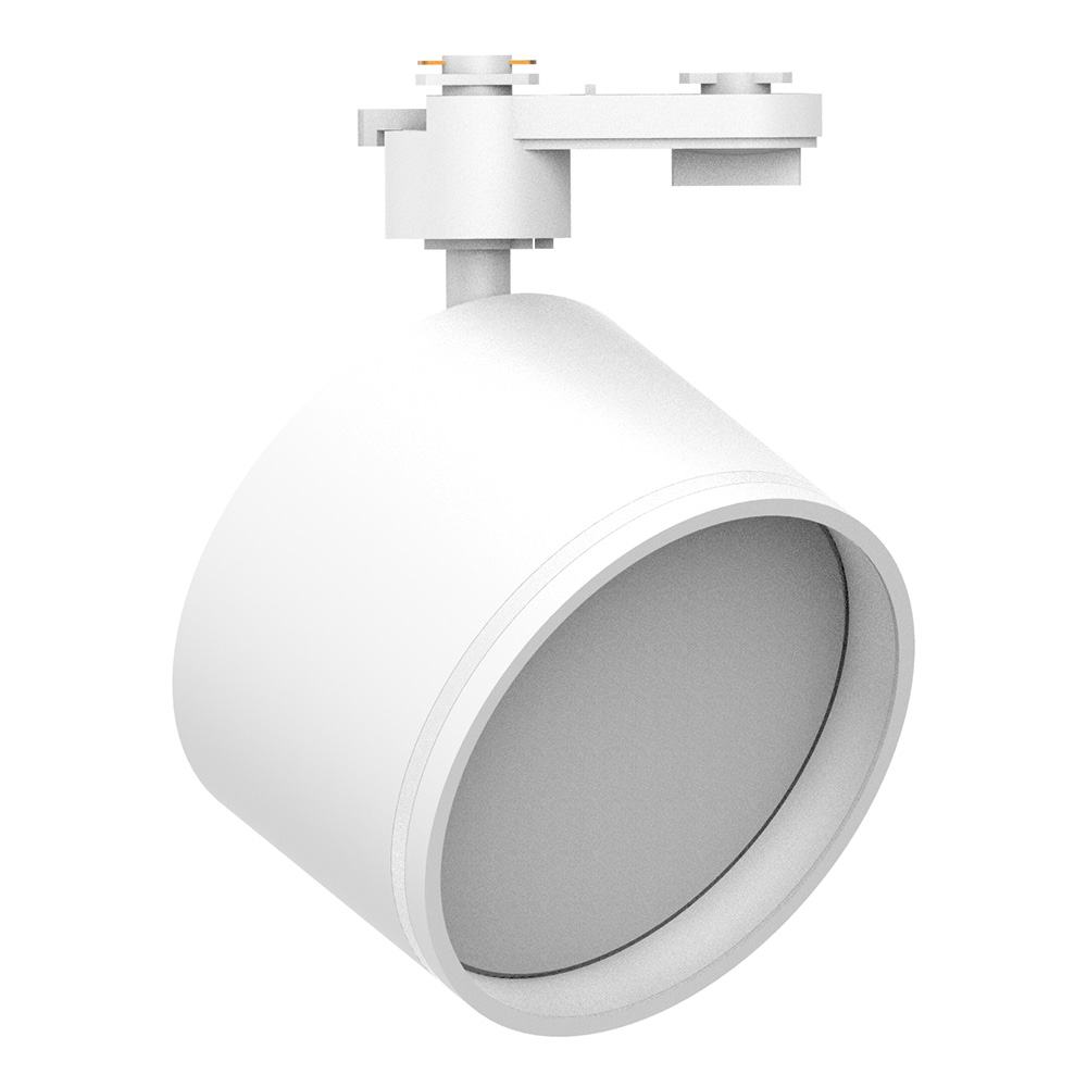 Светильник Feron AL127 трековый однофазный на шинопровод под лампу GX70, белый Светильник Feron AL127 трековый однофазный на шинопровод под лампу GX70, белый