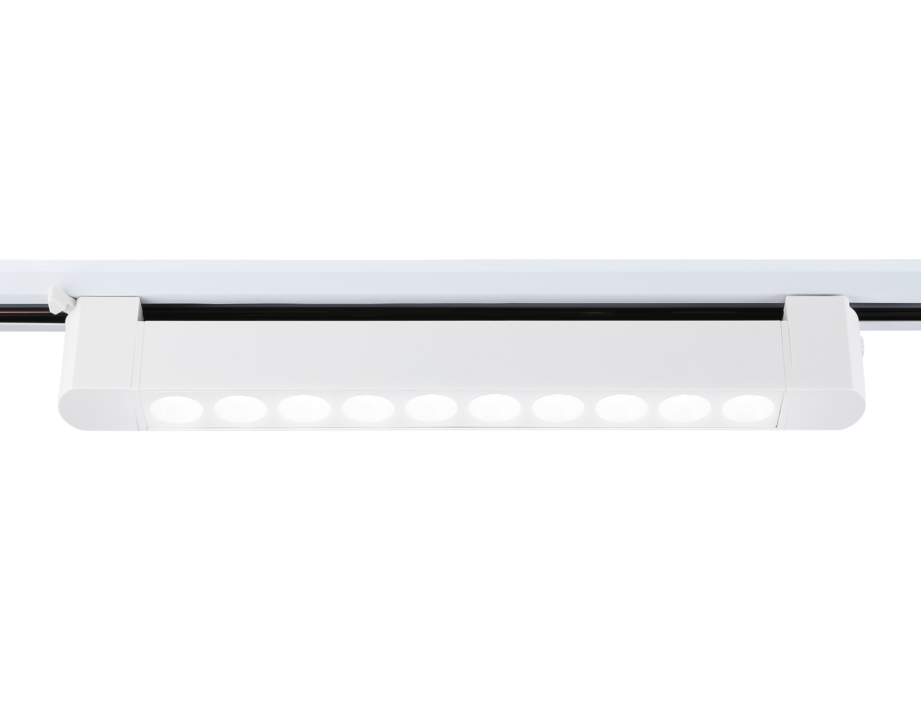 Трековый однофазный светильник Ambrella GL6706 WH белый IP20 20W 4200K 24° 323*35*57