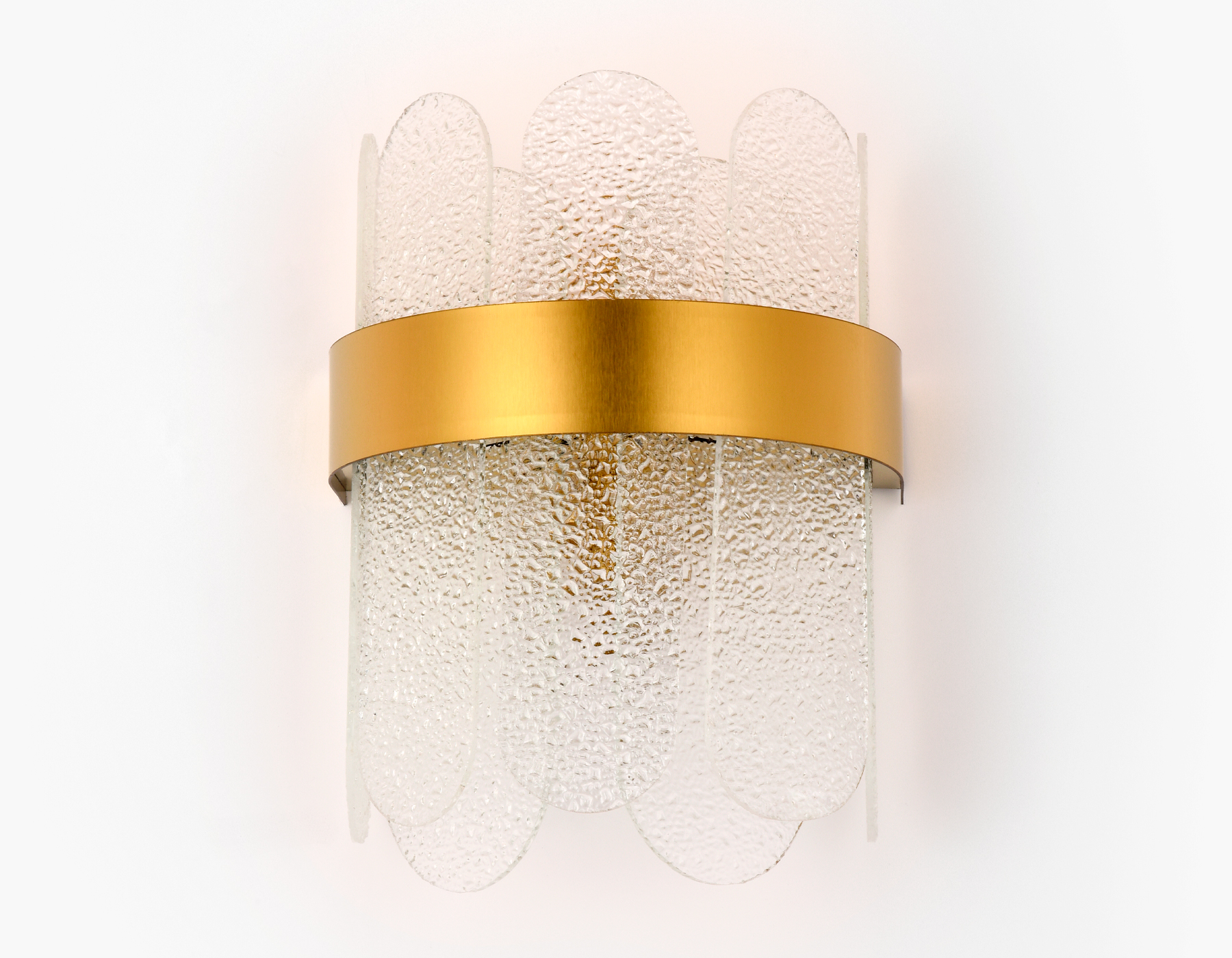 Настенный светильник с хрусталем Ambrella TR5339/2 GD/FR золото/матовый G9/2 max 40W 270*200*140