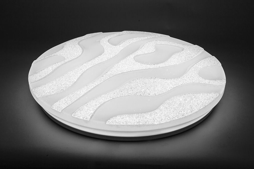 Светодиодный управляемый светильник накладной Feron AL5450 Waves тарелка 70W 3000К-6500K белый