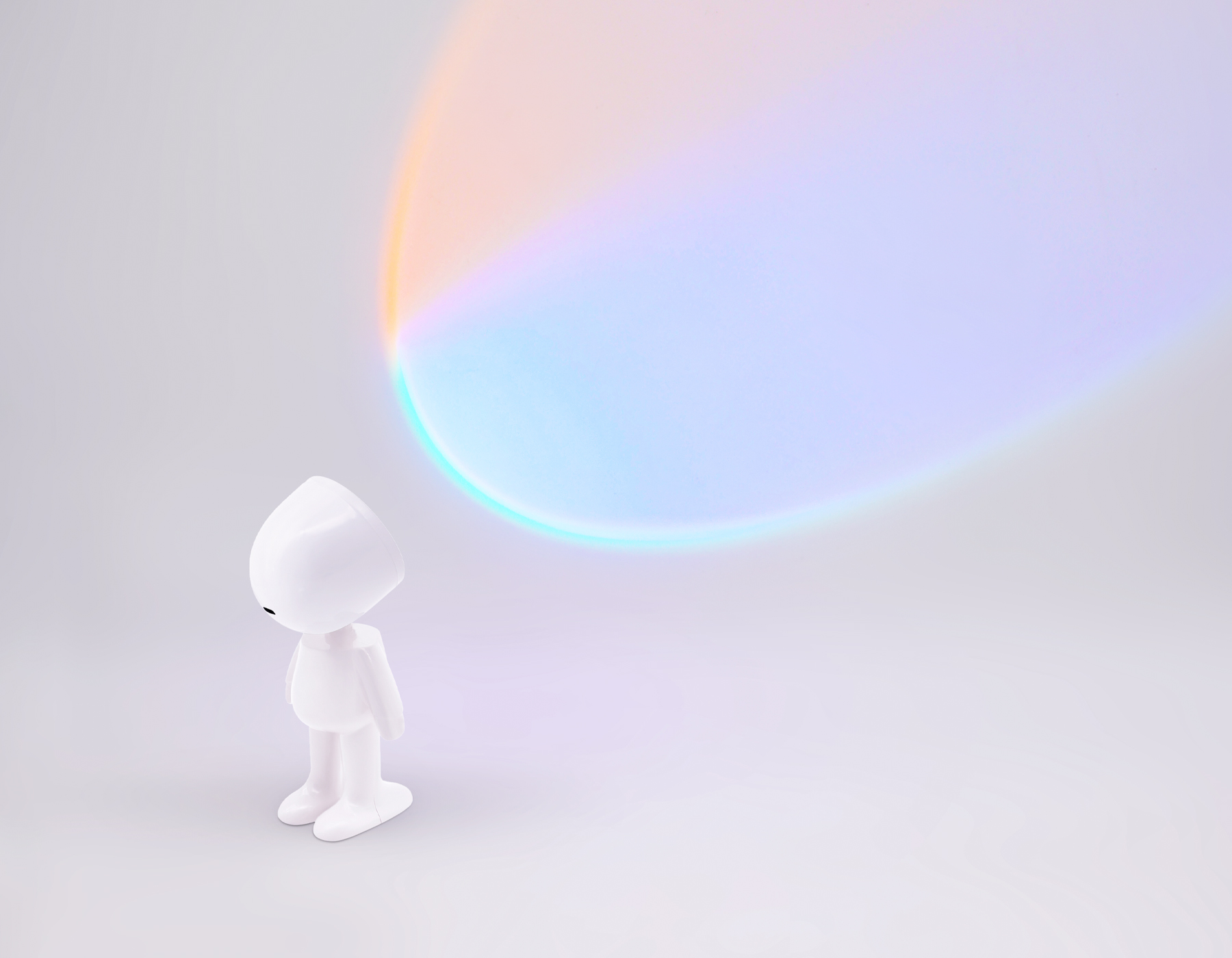 Настольный светильники Ambrella DE8225 WH белый LED Красный+Синий 3W