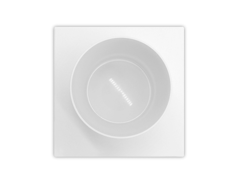 Встраиваемый точечный светильник Ambrella TN325 SWH белый песок GU5.3 92*92*60