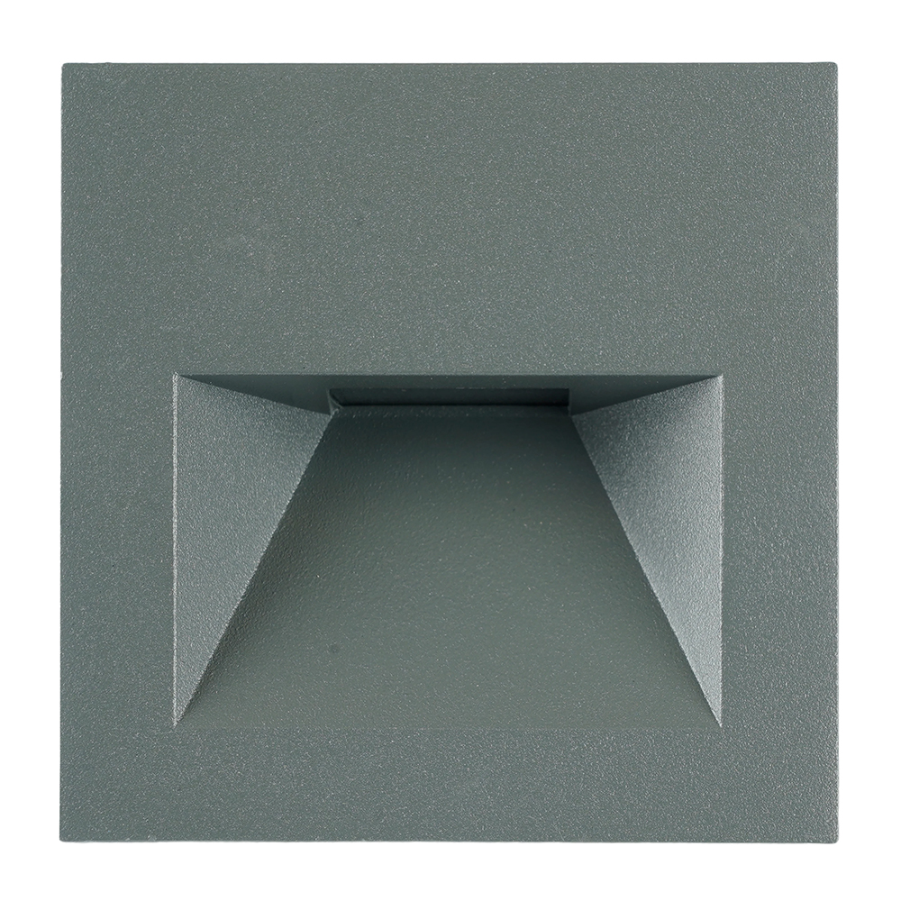 Светодиодный светильник Feron LN013-1 встраиваемый 3W 4000K, IP65, серый