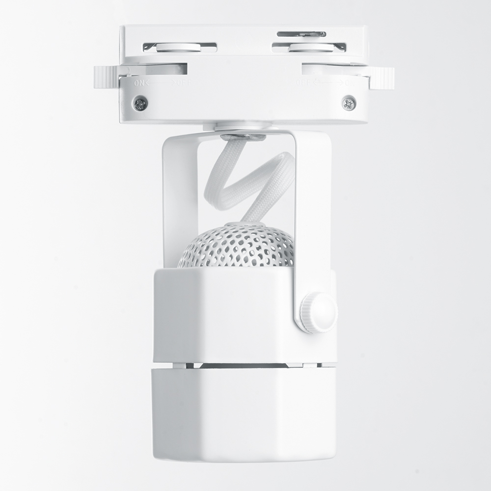 Светильник Feron AL192 трековый однофазный на шинопровод под лампу GU10, белый