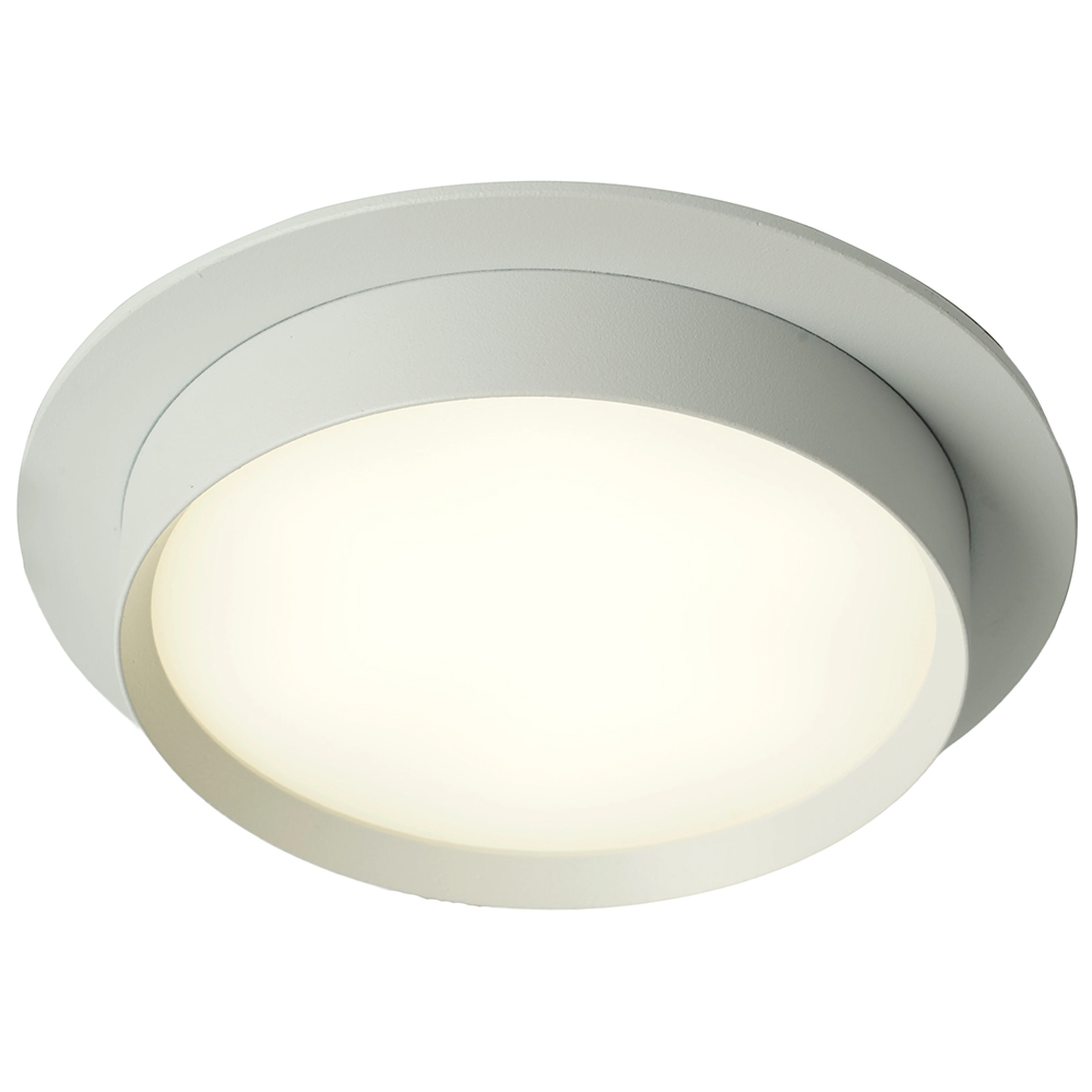 Светильник встраиваемый Feron DL507 потолочный GX53 белый круг