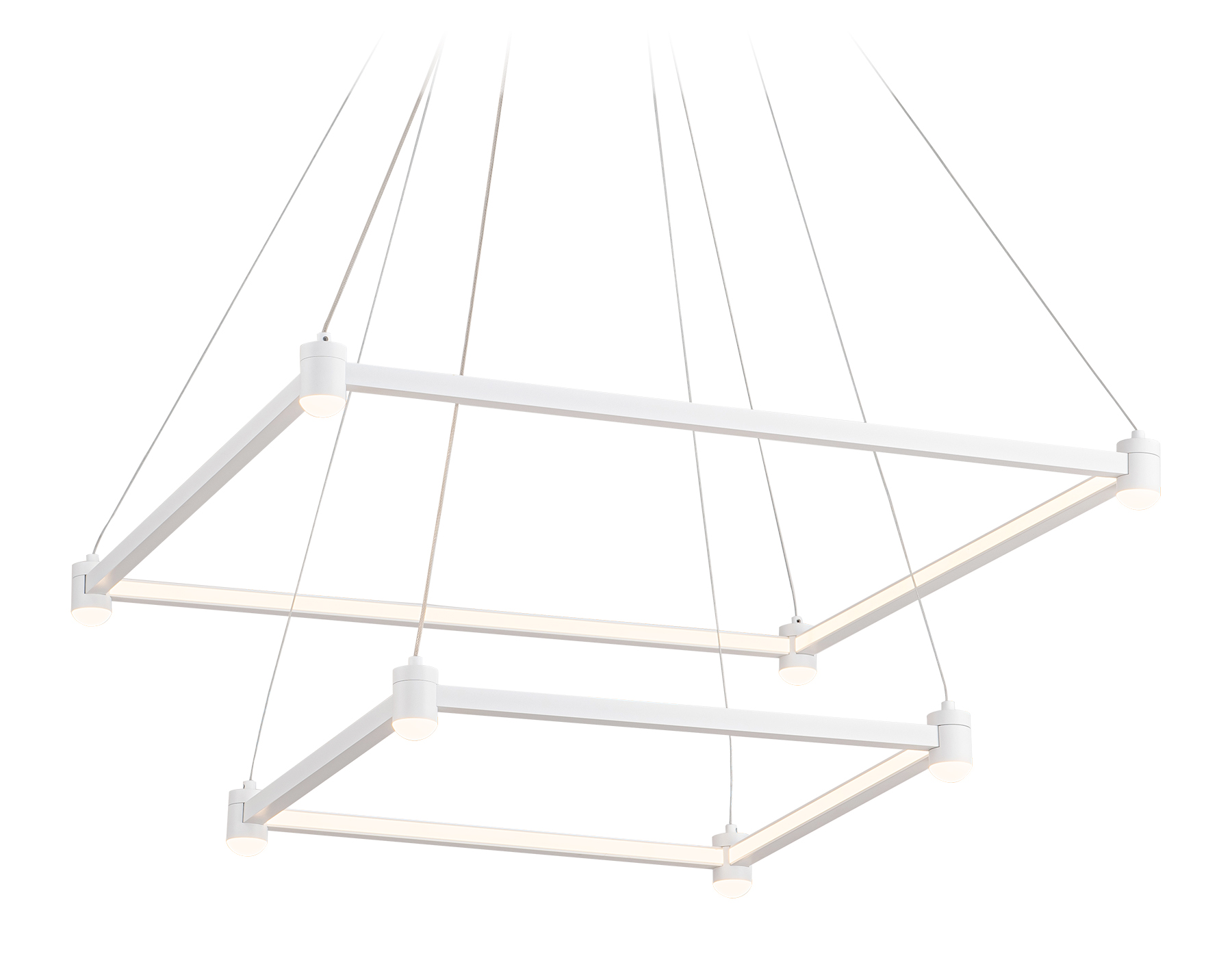 Подвесной LED светильник FL5595/2+8 WH белый 60W 3000K/4200K/6400K 600*600*1300 (без ПДУ) Подвесной LED светильник FL5595/2+8 WH белый 60W 3000K/4200K/6400K 600*600*1300 (без ПДУ)