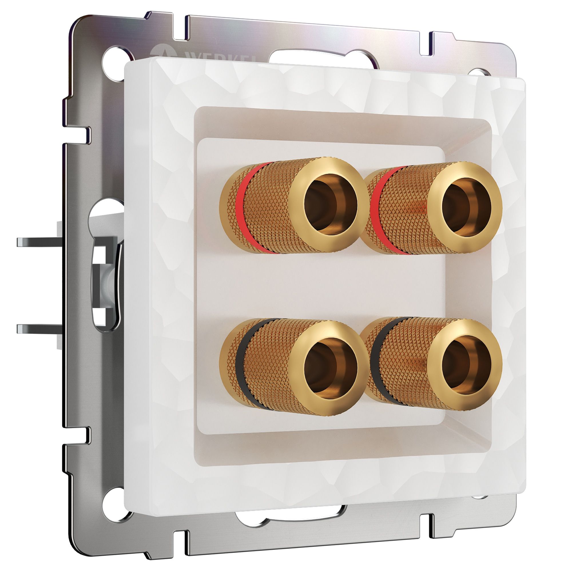 Акустическая розетка Werkel Hammer (белый) / W1285001 / a052011