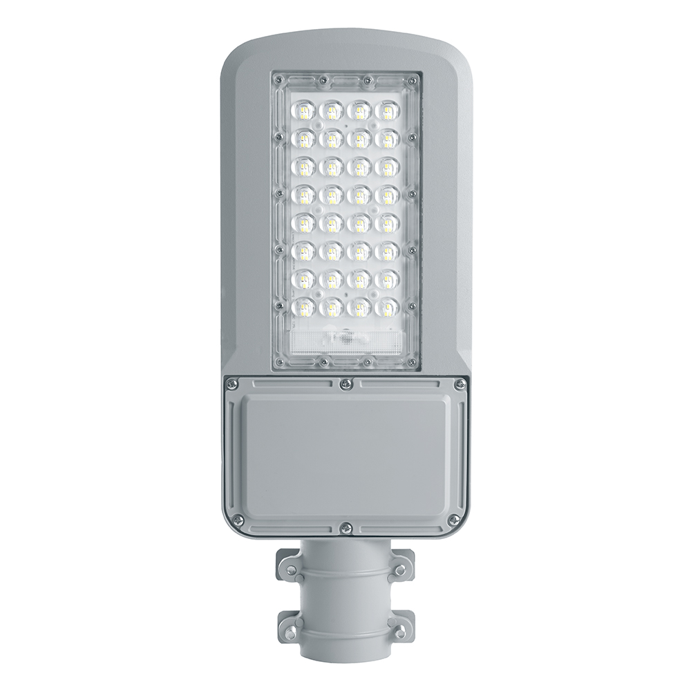 Светодиодный уличный консольный светильник Feron SP3040 50W 5000K 230V, серый Светодиодный уличный консольный светильник Feron SP3040 50W 5000K 230V, серый