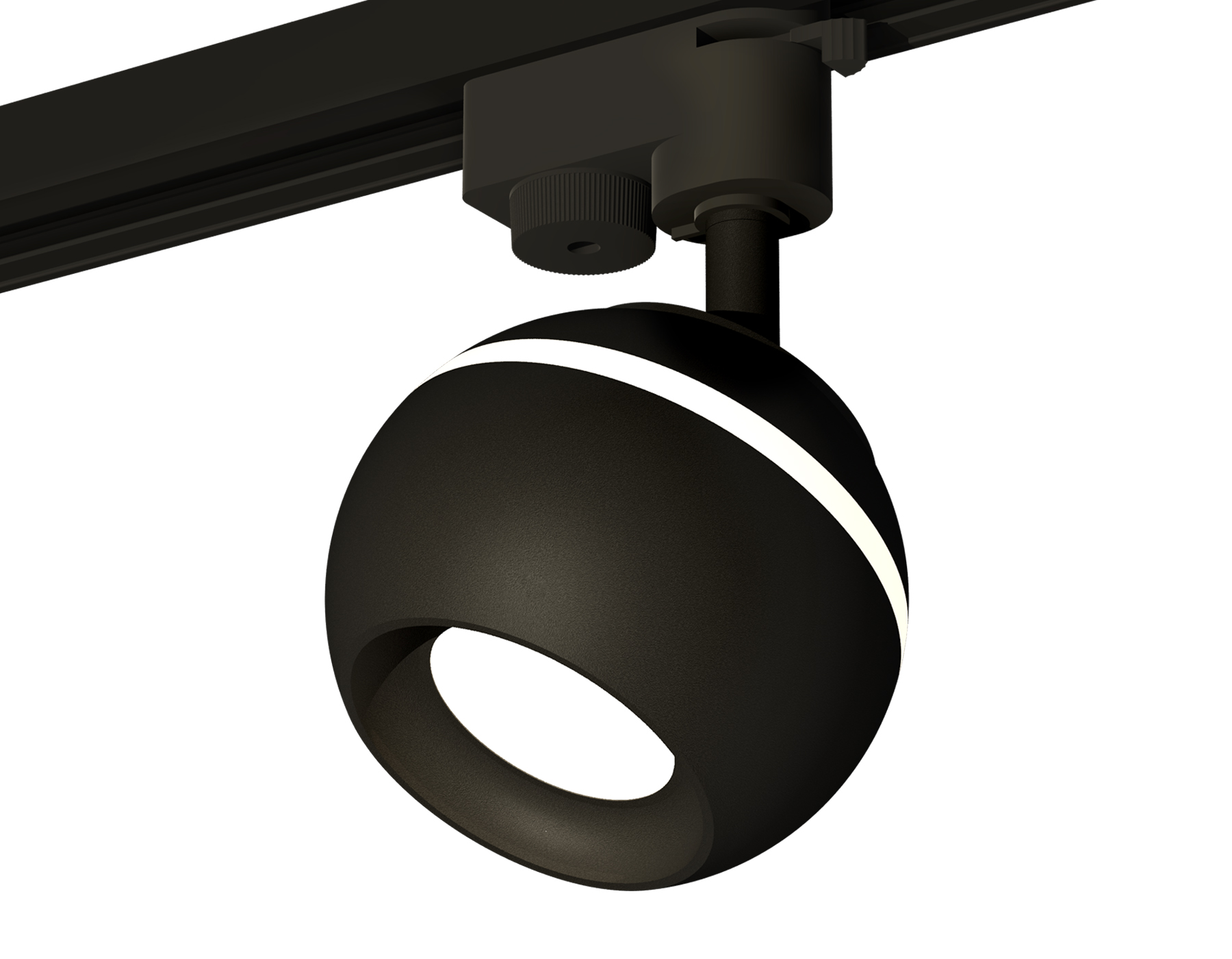 Комплект трекового светильника Ambrella XT1102041 SBK черный песок MR16 GU5.3 LED 3W 4200K (A2521, C1102, N7021)