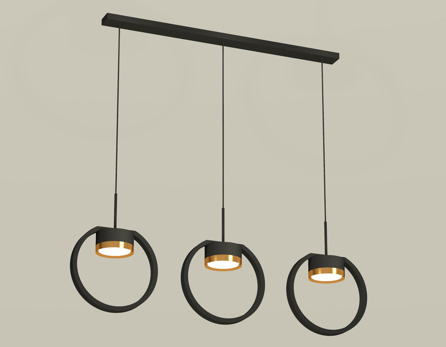 Подвесной светильтник Ambrella XB9107103/3 SBK/PYG черный песок/золото желтое полированное GX53 (C9107, N8124) Подвесной светильтник Ambrella XB9107103/3 SBK/PYG черный песок/золото желтое полированное GX53 (C9107, N8124)