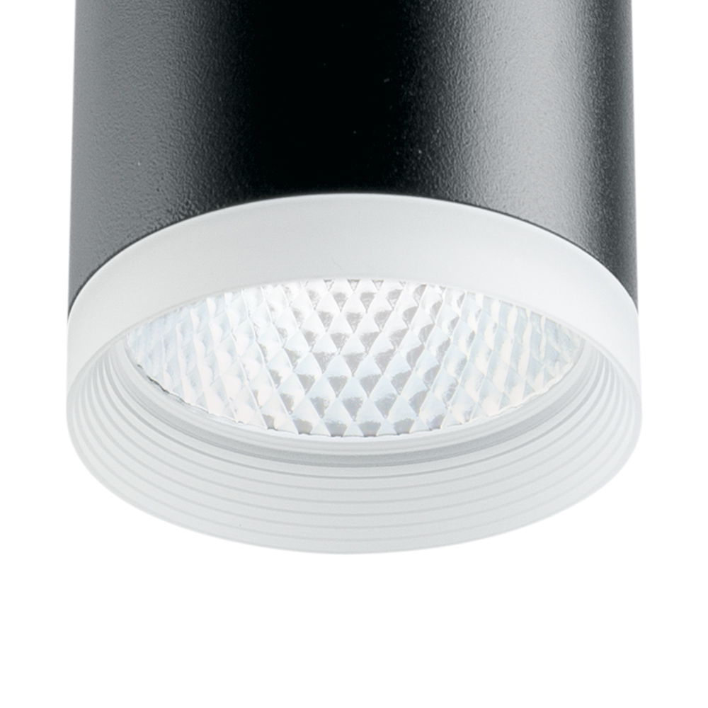 Светодиодный светильник Feron AL532 накладной 15W  4000K черный 80*200